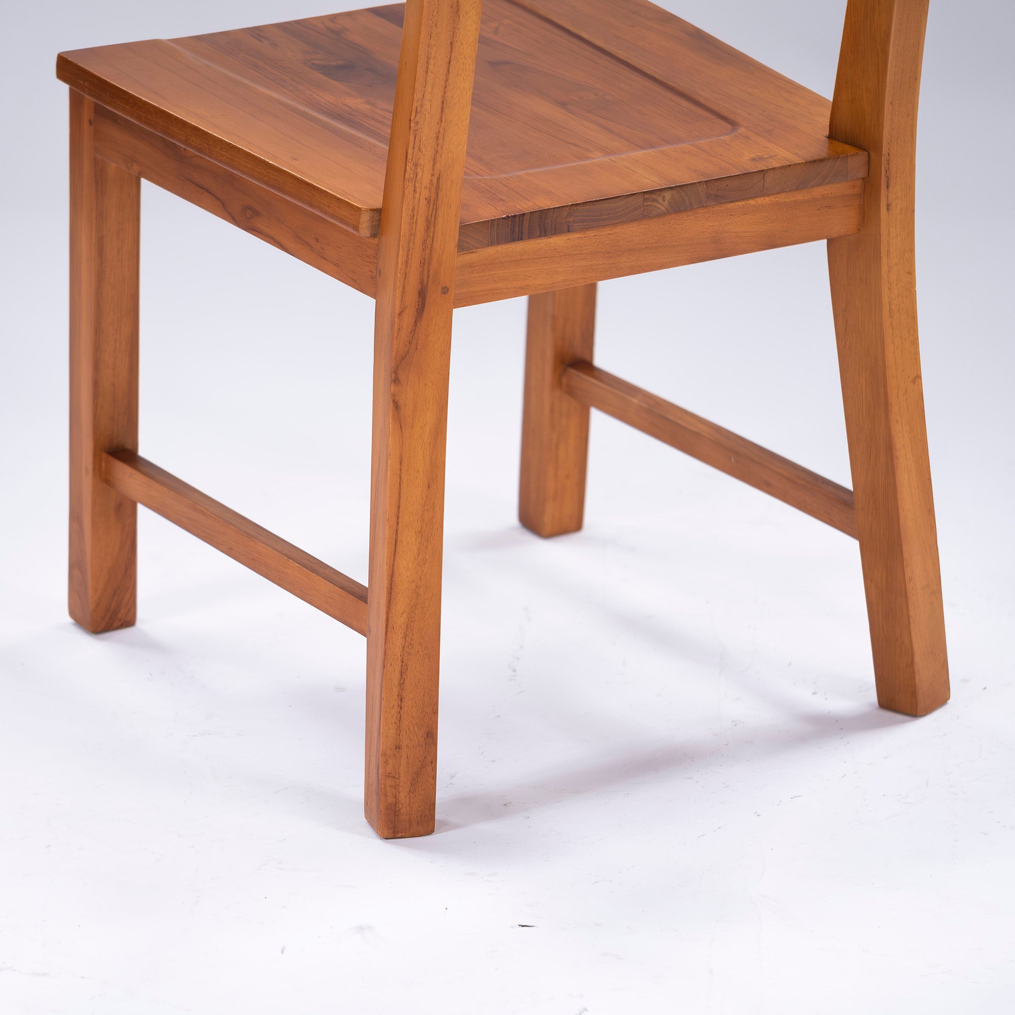 Scantique Dining Chair SCANTEAK PACIFIC Dining Chair Solid Teak (1) Natural Modern Simple Nordic