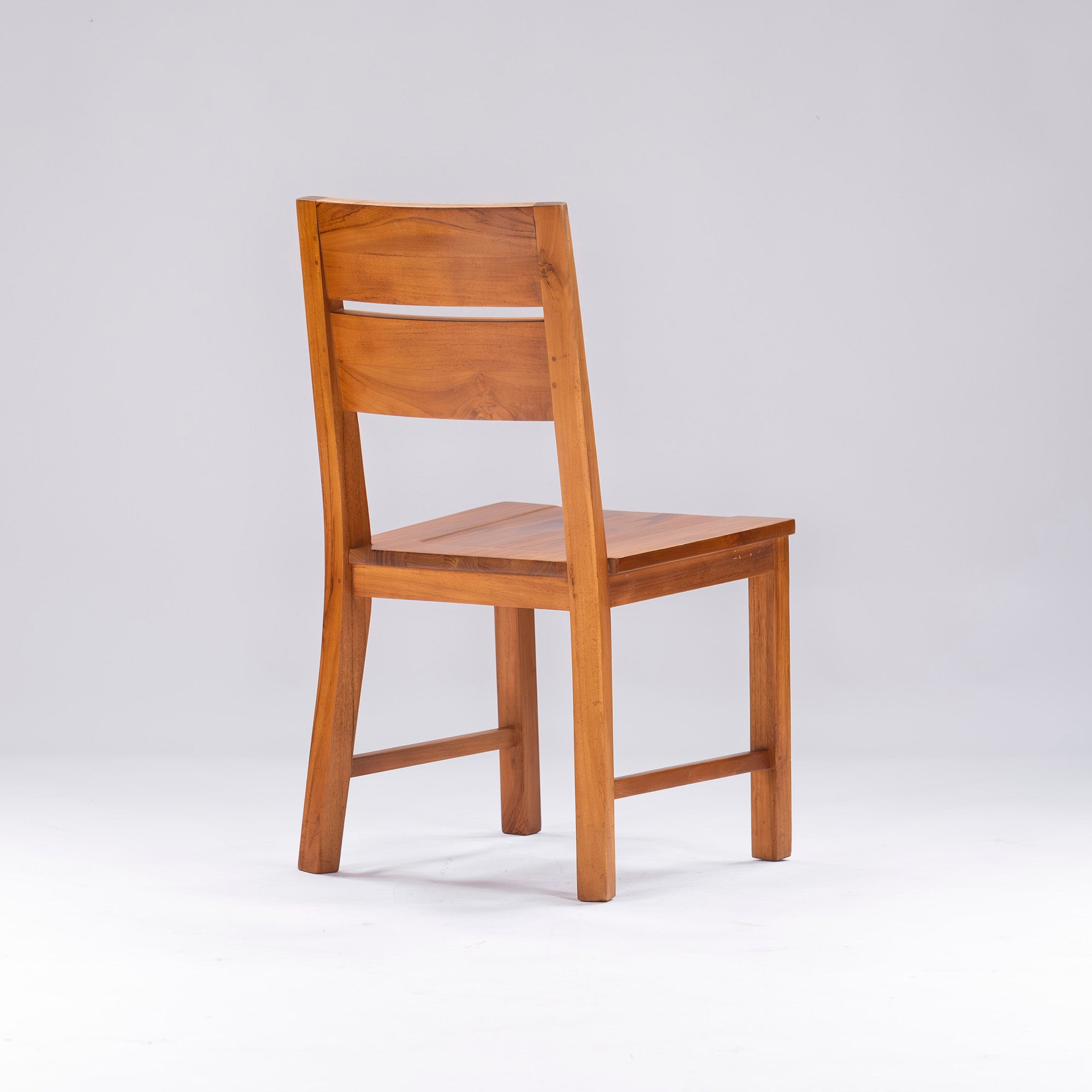 Scantique Dining Chair SCANTEAK PACIFIC Dining Chair Solid Teak (1) Natural Modern Simple Nordic