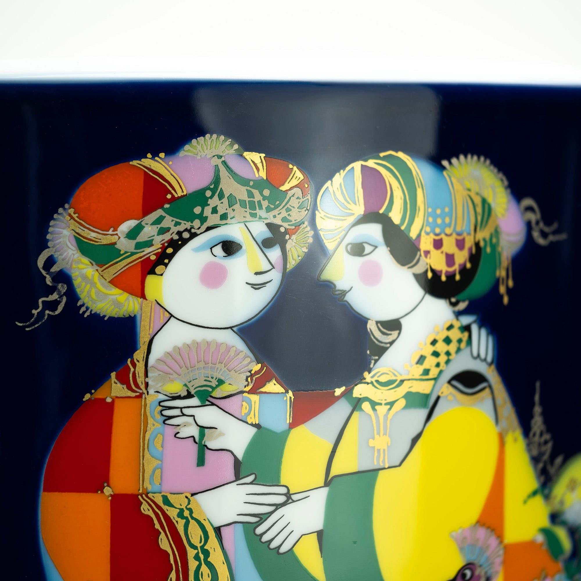 Rosenthal Studio Line Collection Arabian Nights Flower Vase from the 1970s to 1980s, in excellent condition