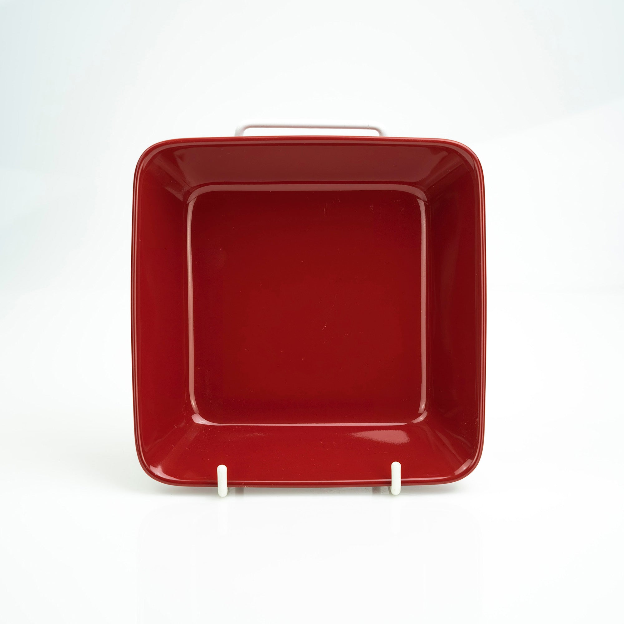 イッタラ ティーマ iittala Teema スクエアプレート レッド 2枚組 廃盤色 (2)