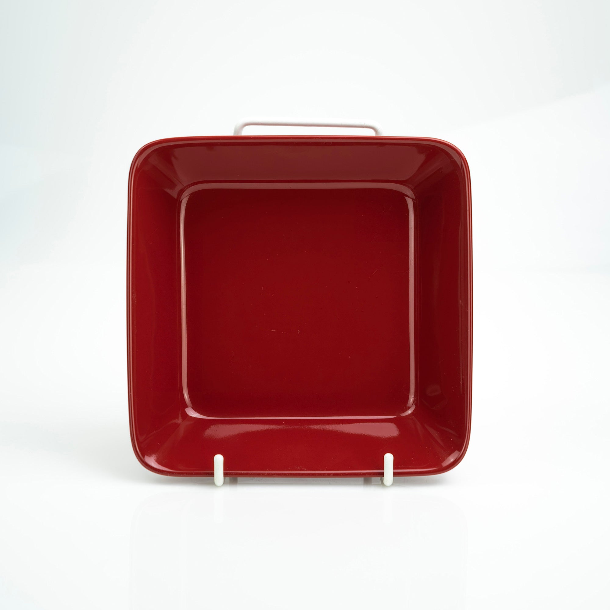 イッタラ ティーマ iittala Teema スクエアプレート レッド 2枚組 廃盤色 (2)