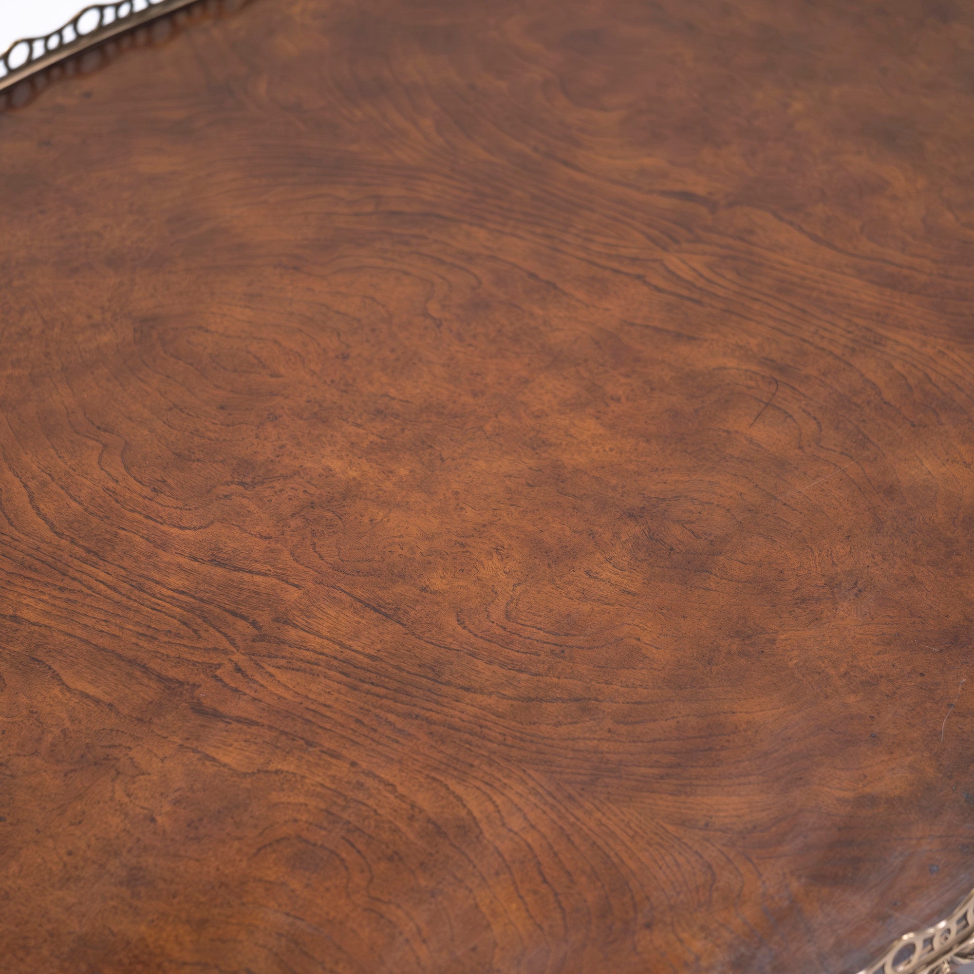 THEODORE ALEXANDER Center Table, Cocktail Table, Mahogany, Brass, Maitland Smith, Living Table