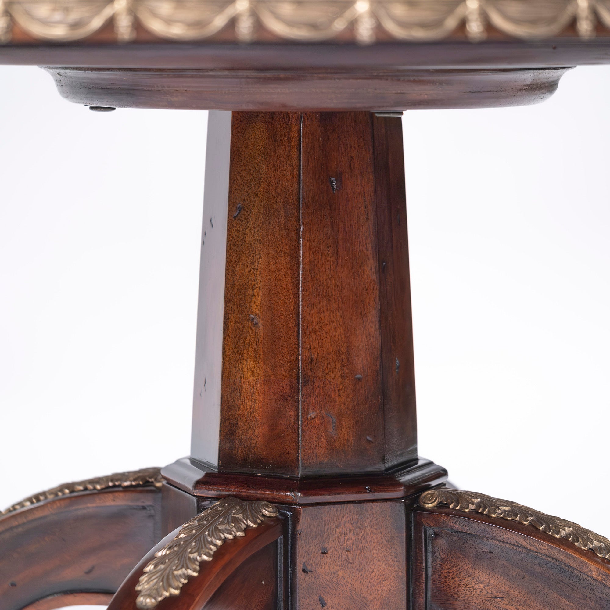 THEODORE ALEXANDER Center Table, Cocktail Table, Mahogany, Brass, Maitland Smith, Living Table