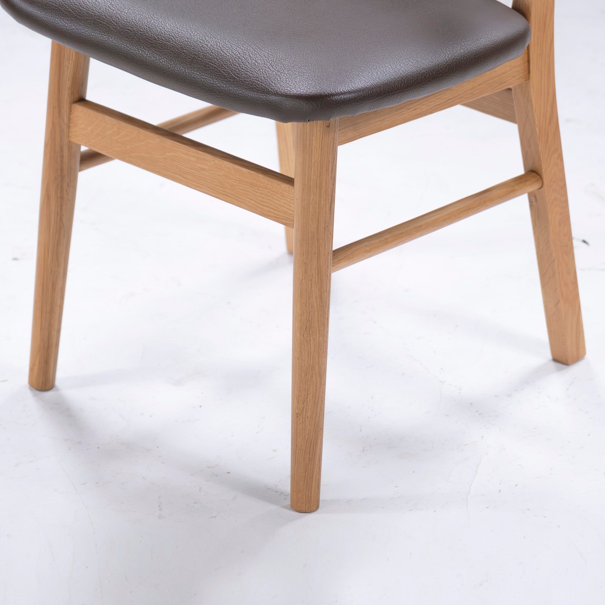 Dining 5-piece set by Okawa Furniture, Milka, Oak wood ◆Delivery area limited◆ Natural modern Scandinavian design Simple dining table