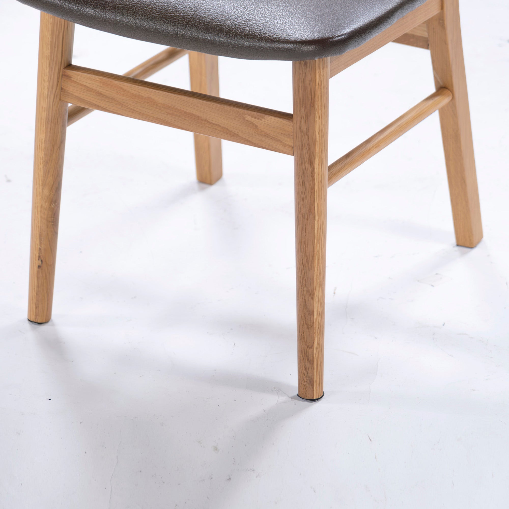 Dining 5-piece set by Okawa Furniture, Milka, Oak wood ◆Delivery area limited◆ Natural modern Scandinavian design Simple dining table