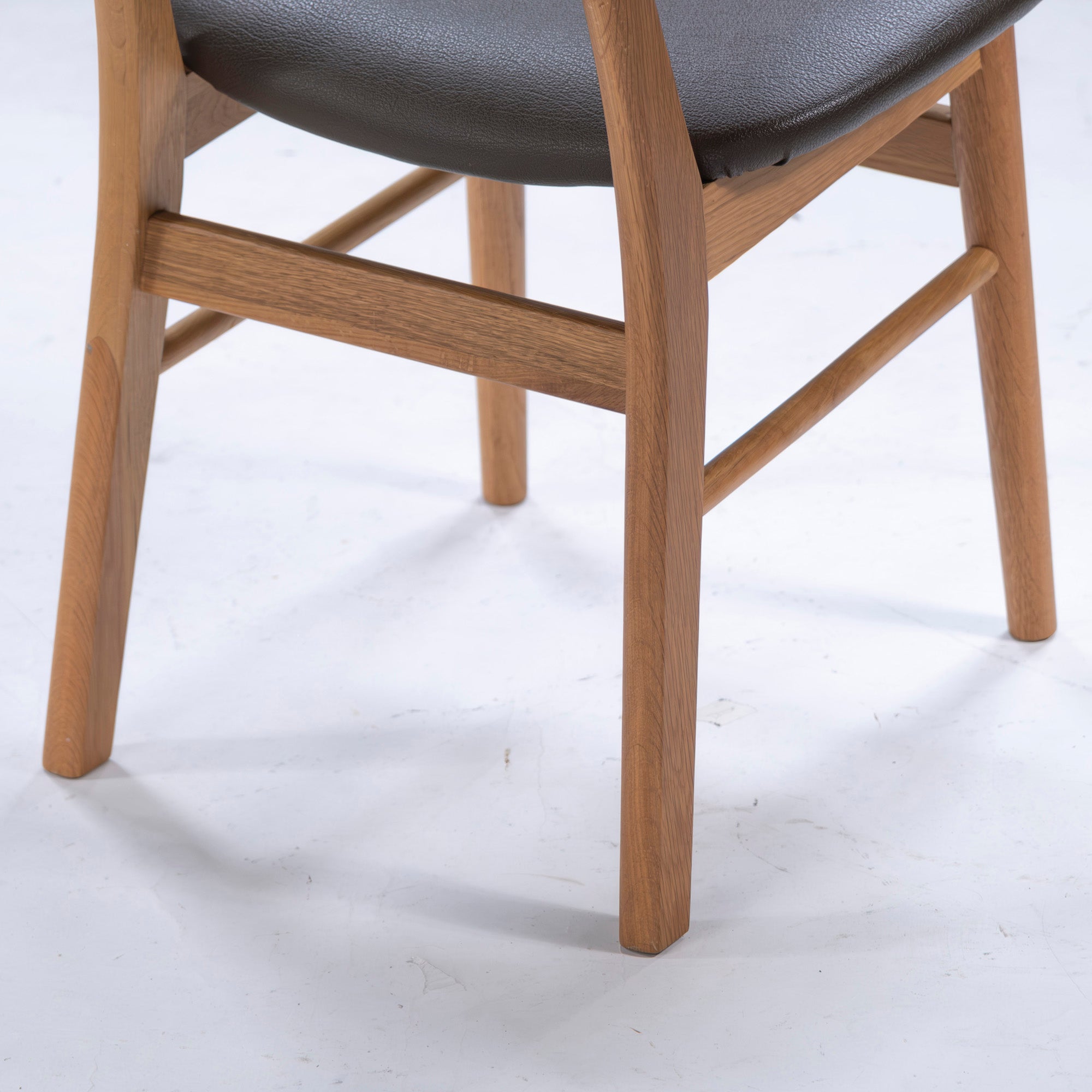 Dining 5-piece set by Okawa Furniture, Milka, Oak wood ◆Delivery area limited◆ Natural modern Scandinavian design Simple dining table