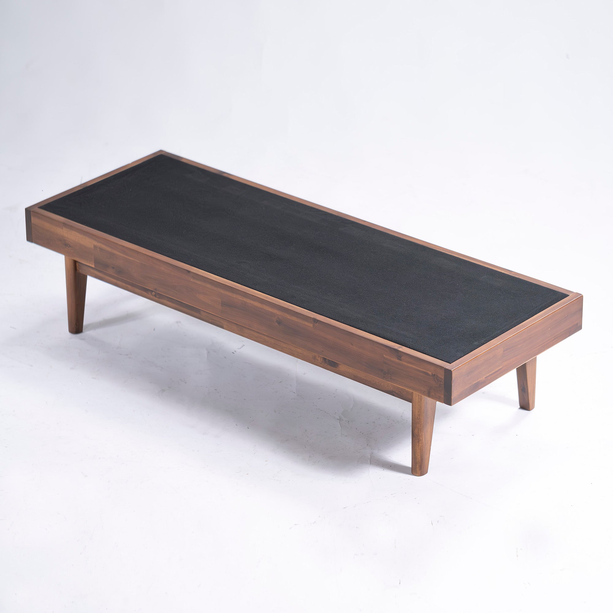 Unico Dining Bench unico SWELLA Bench w120 Denim Acacia Wood Bench 2P Sofa Covering West Coast Cafe