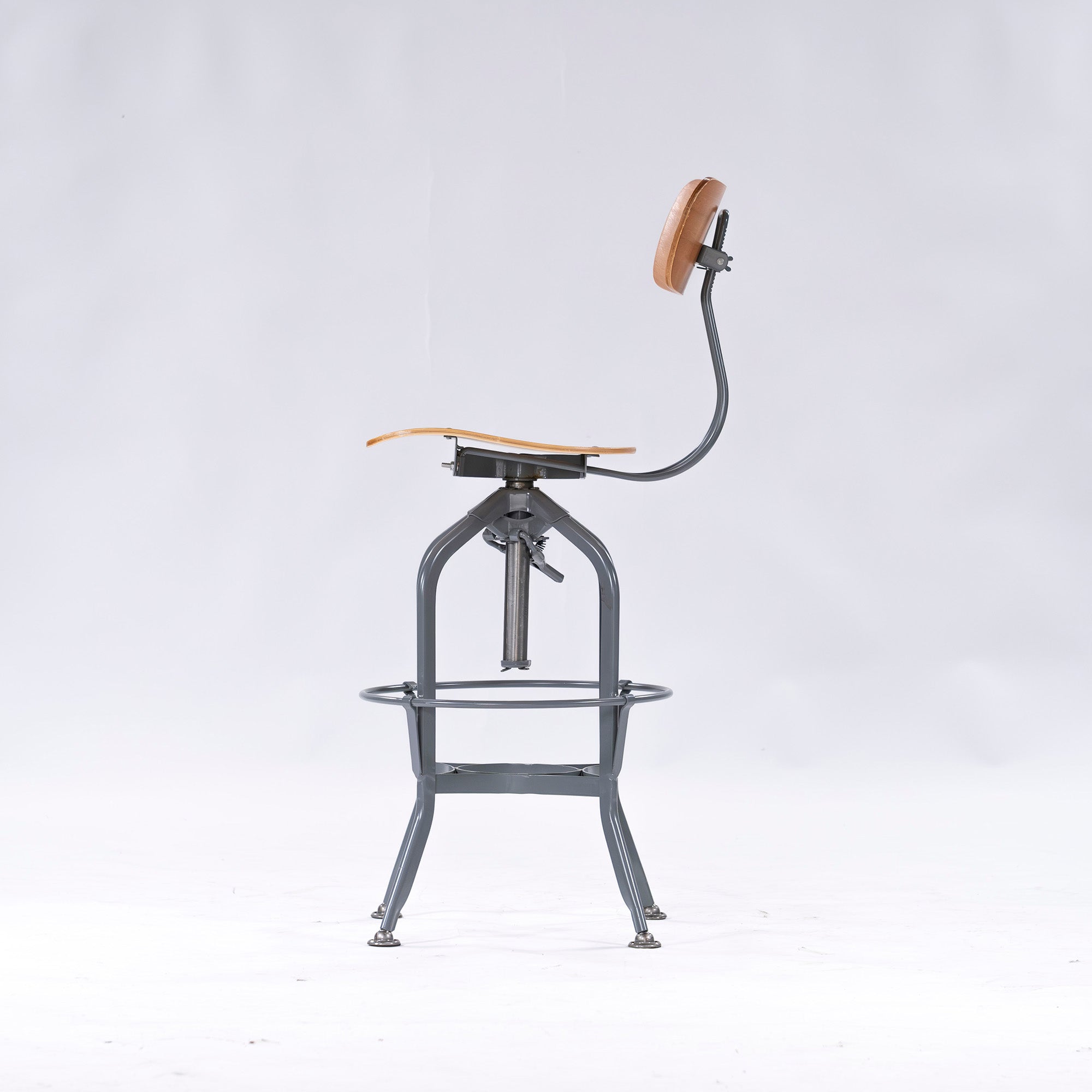 Counter Chair Northern Ohio TOLEDO Toledo Swivel Chair Industrial Vintage Style