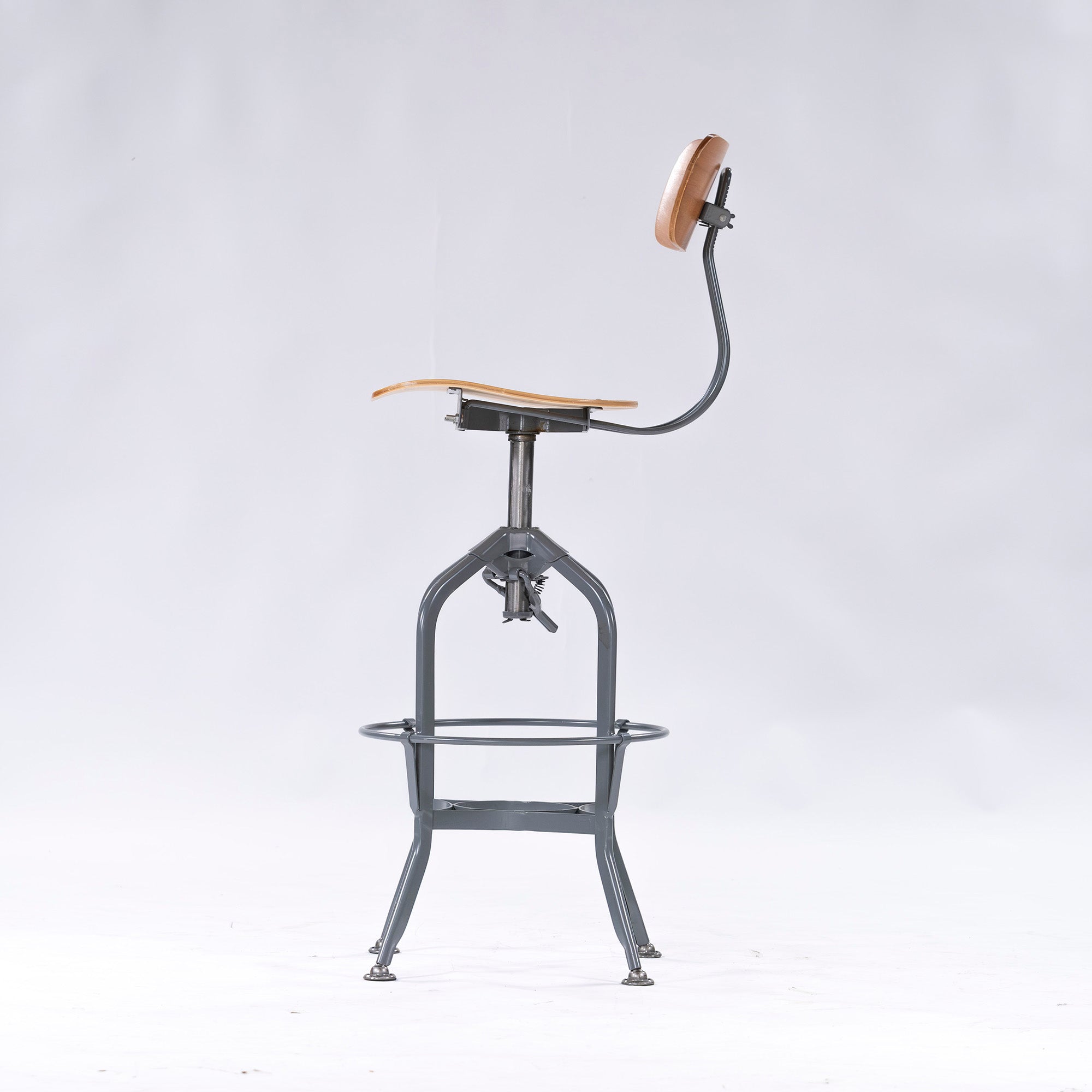 Counter Chair Northern Ohio TOLEDO Toledo Swivel Chair Industrial Vintage Style
