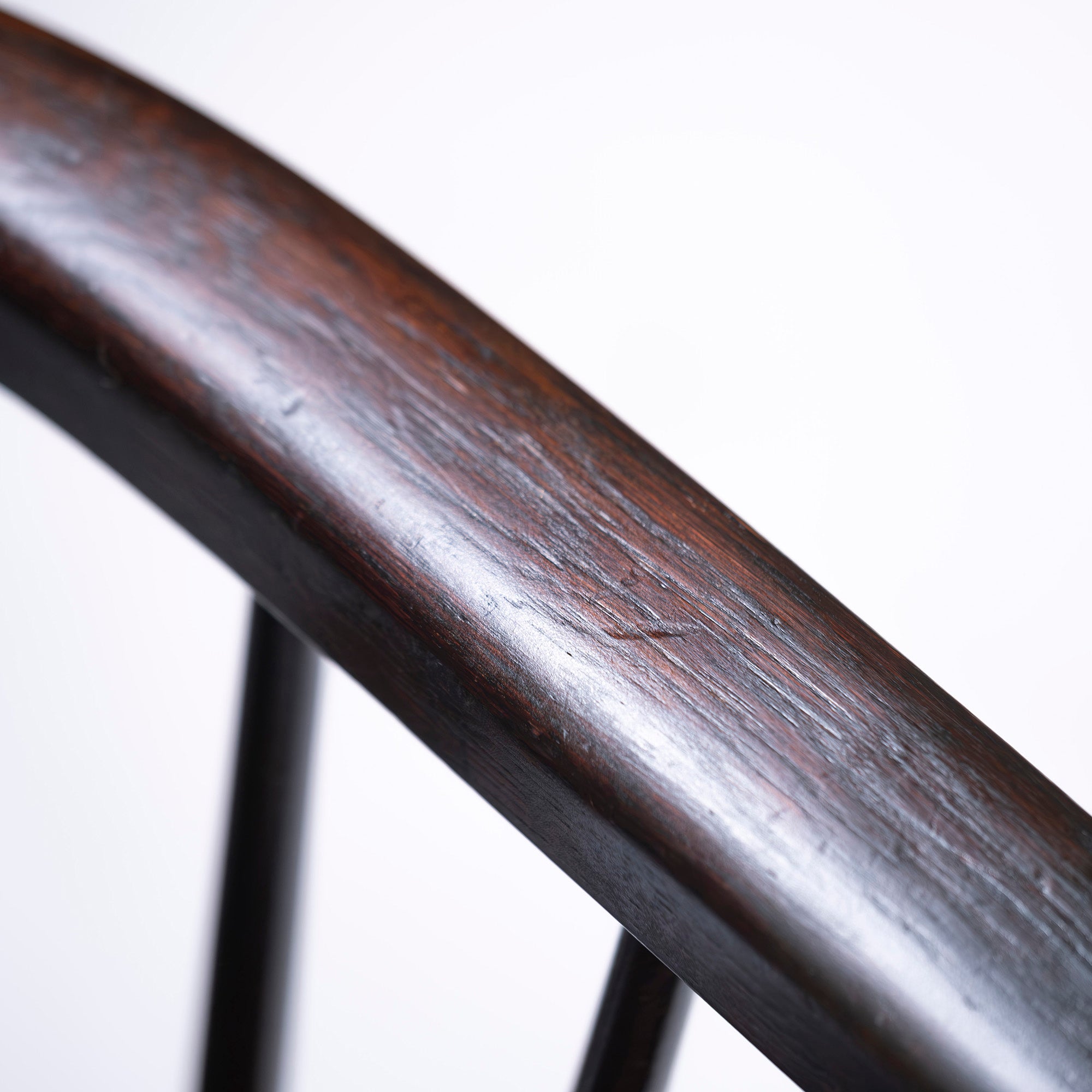 Lounge chair Matsumoto Mingei Furniture #44A type Windsor chair (1) Mizumezakura wood Oak wood Dining chair Armchair