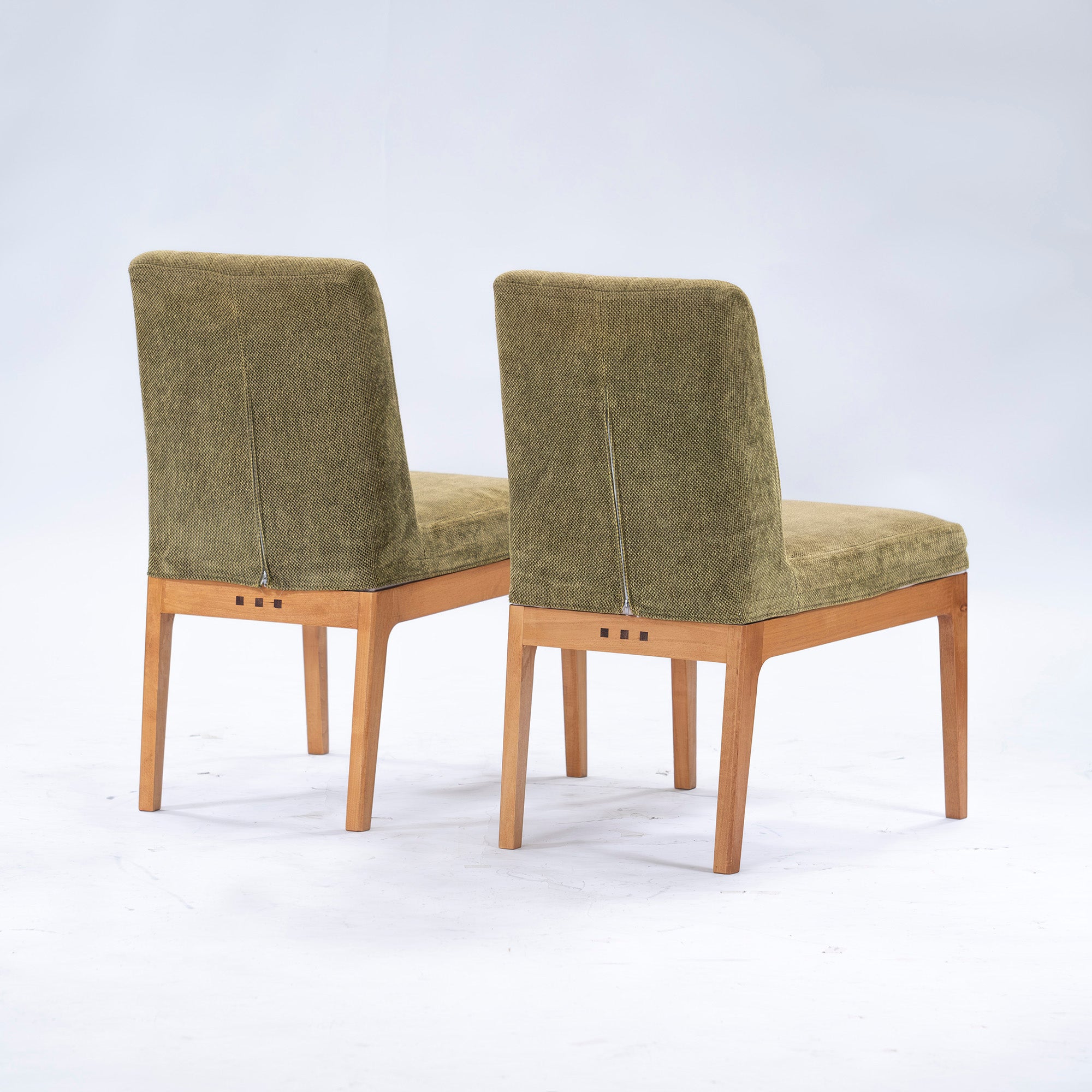 Dining Chair Asahi Wood Processing BOSCO Bosco Dining Chair Set of 2 Nyatoh Wood Oil Finish Covering Natural Modern
