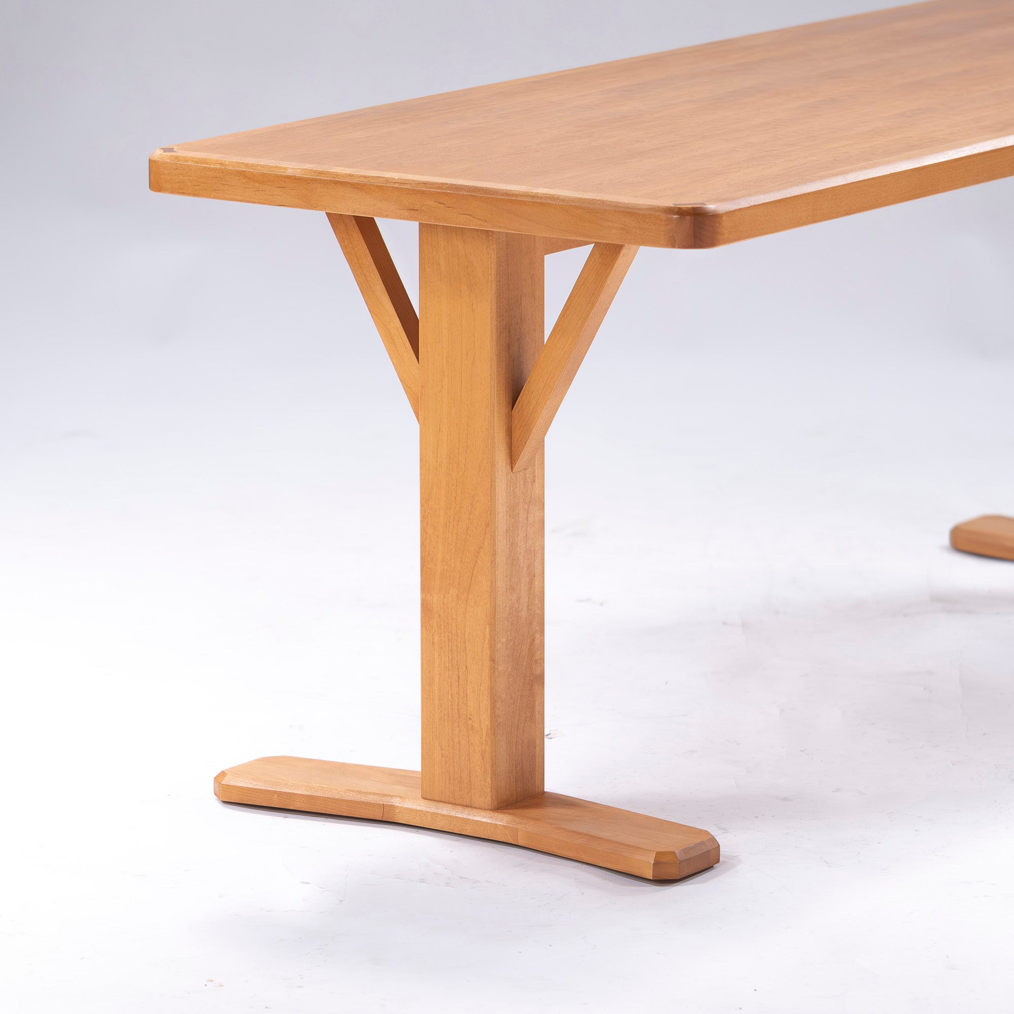 Dining table Asahi Wood Processing BOSCO Bosco LD table n3422 w160 Nyatoh wood Oil finish Natural modern