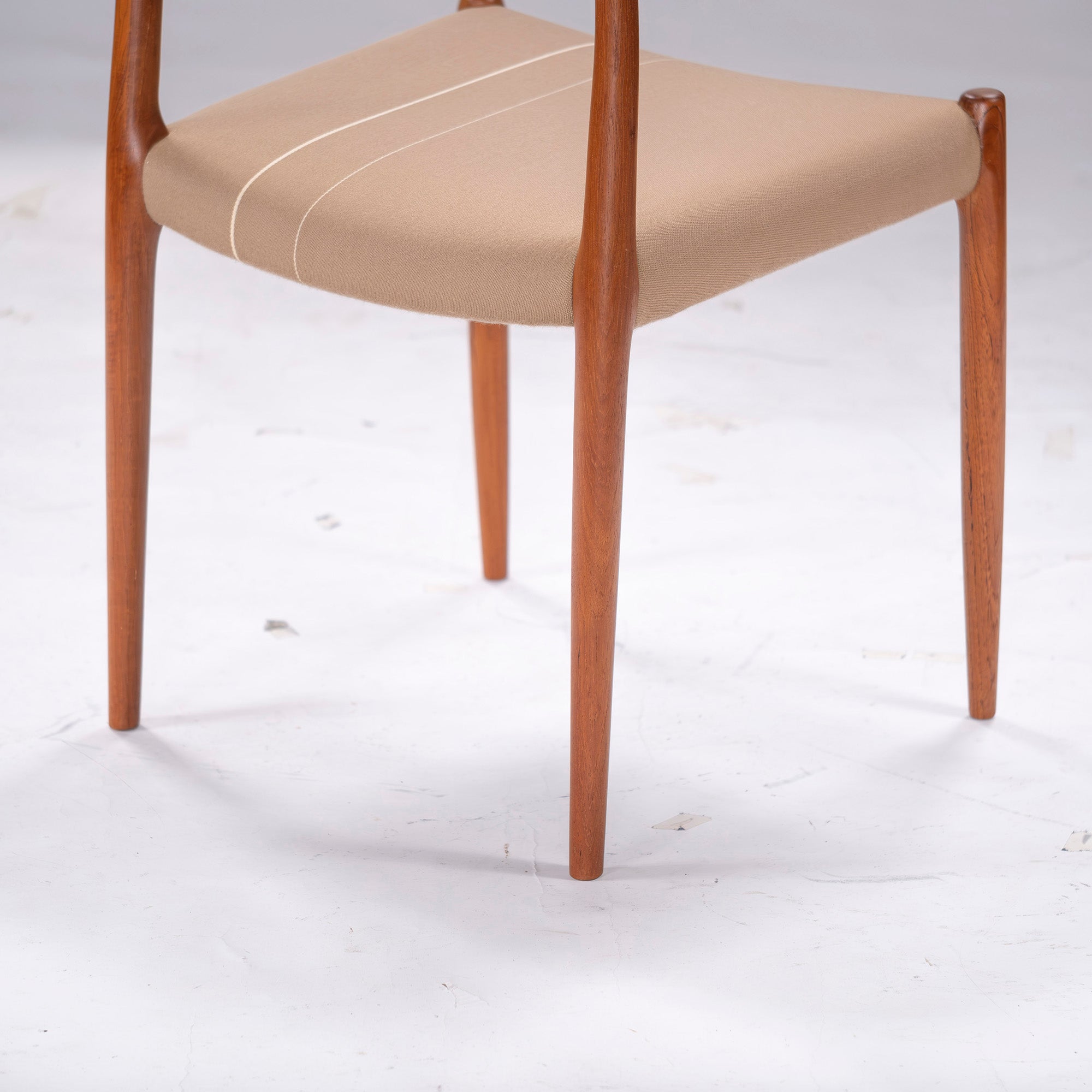 Dining chair JL Moller JLMOLLER model 79(2) Teak wood Nordic vintage Made in Denmark Niels O. Moller