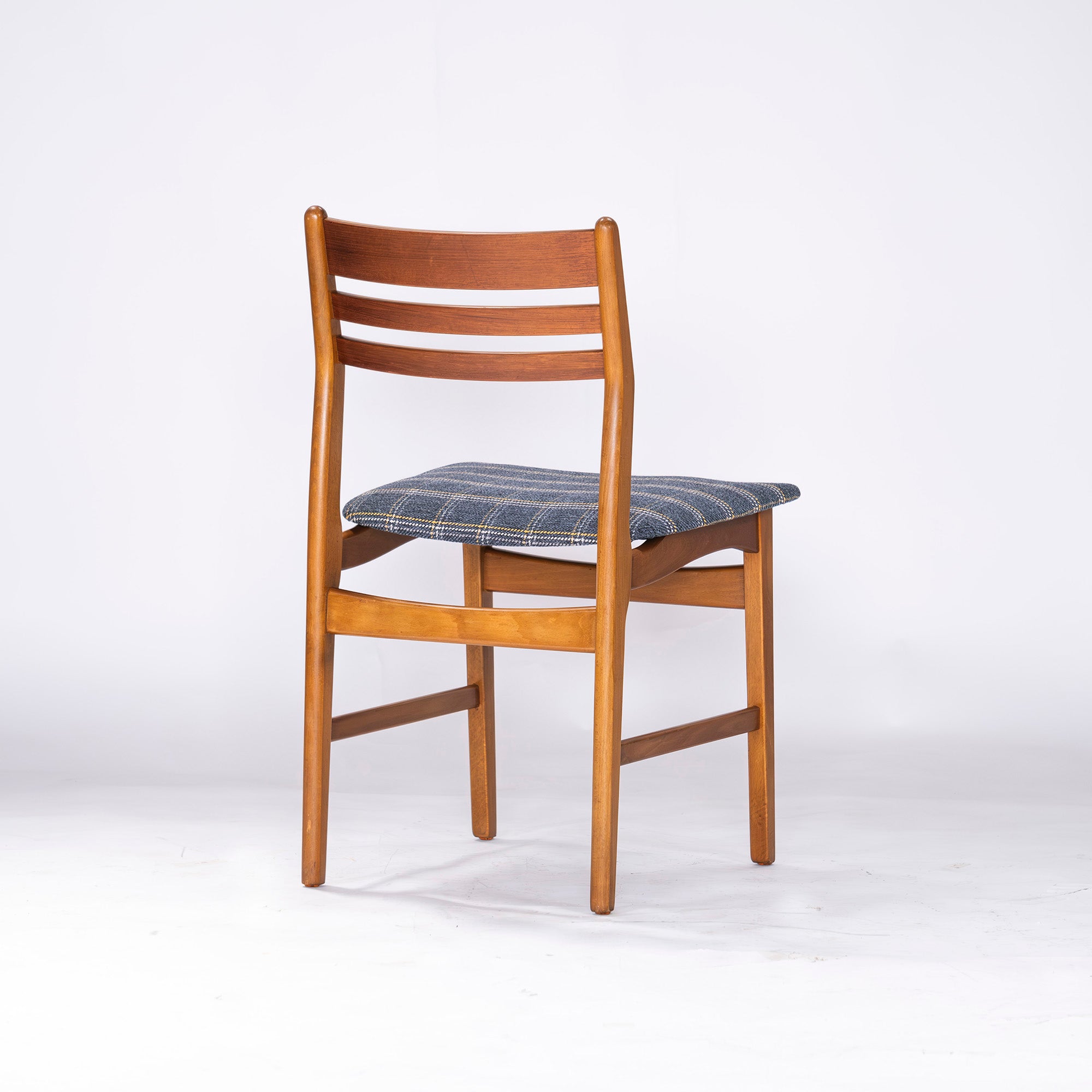 Dining chair, Nordic vintage, teak wood x beech wood (1), 1960s, mid-century modern, natural, retro, vintage