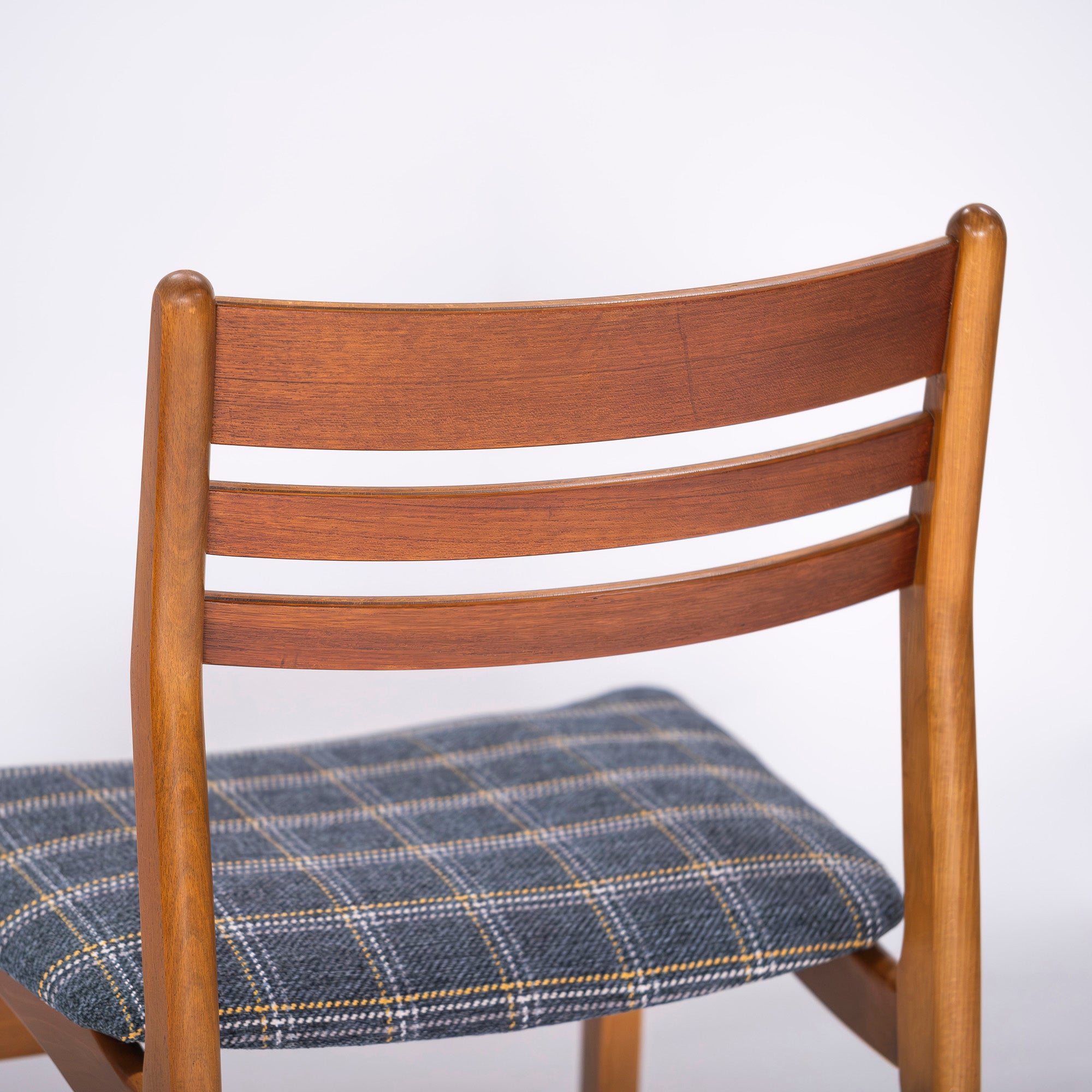 Dining chair, Nordic vintage, teak wood x beech wood (1), 1960s, mid-century modern, natural, retro, vintage