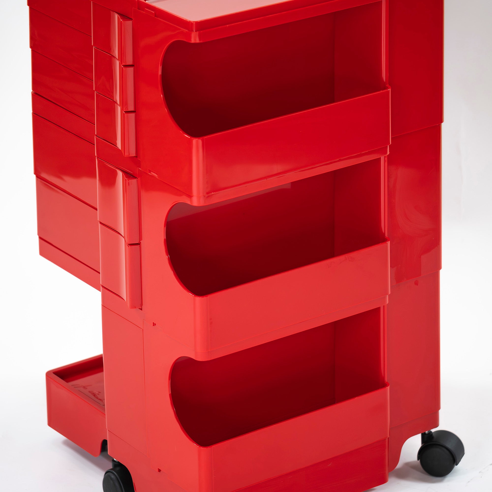 ボビーワゴン B-LINE ビーライン Boby Wagon 3段5トレイ ジョエ・コロンボ オプションパーツ付き イタリアモダン 名作