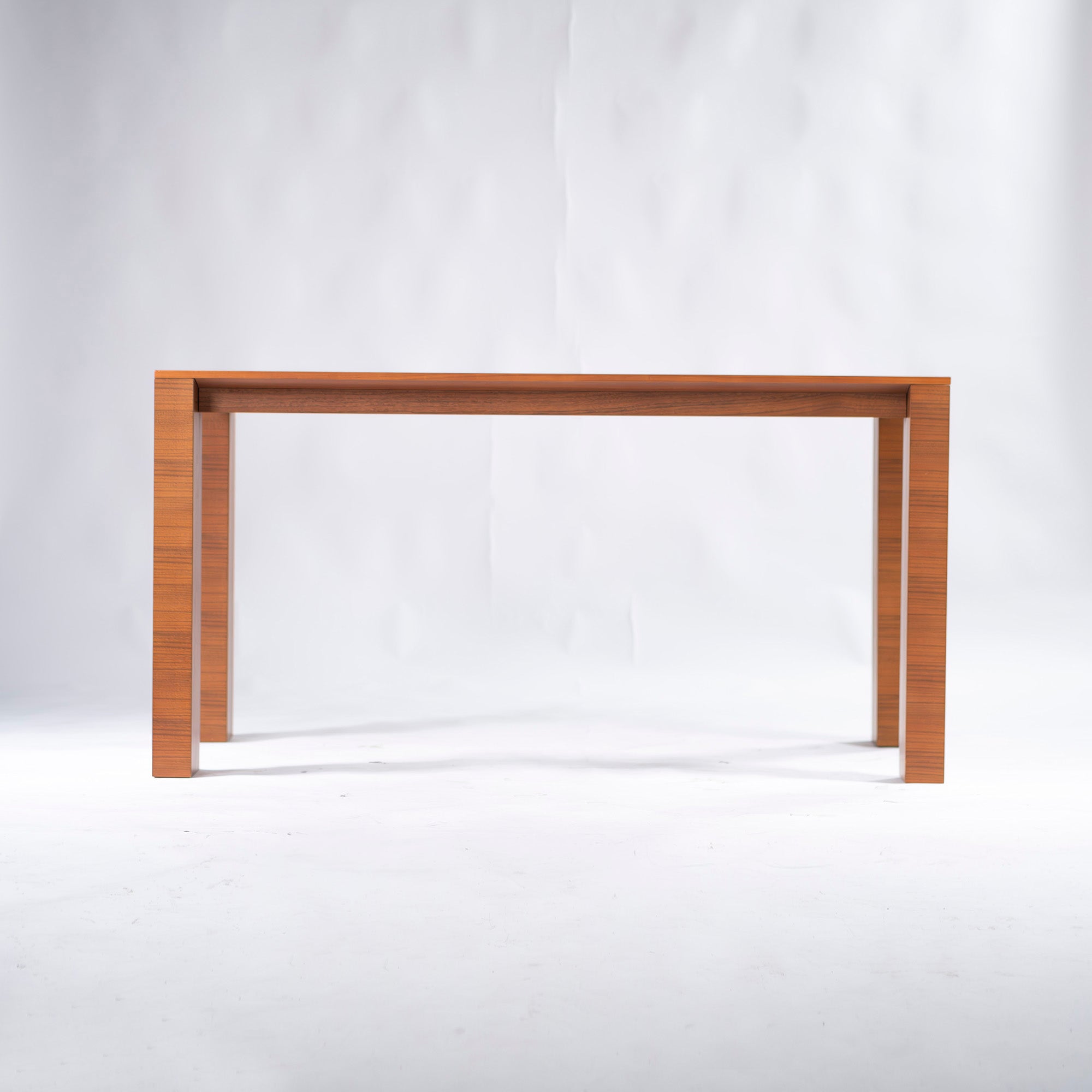 Dining table arflex REKTA w140 walnut Italian modern Carlo Colombo