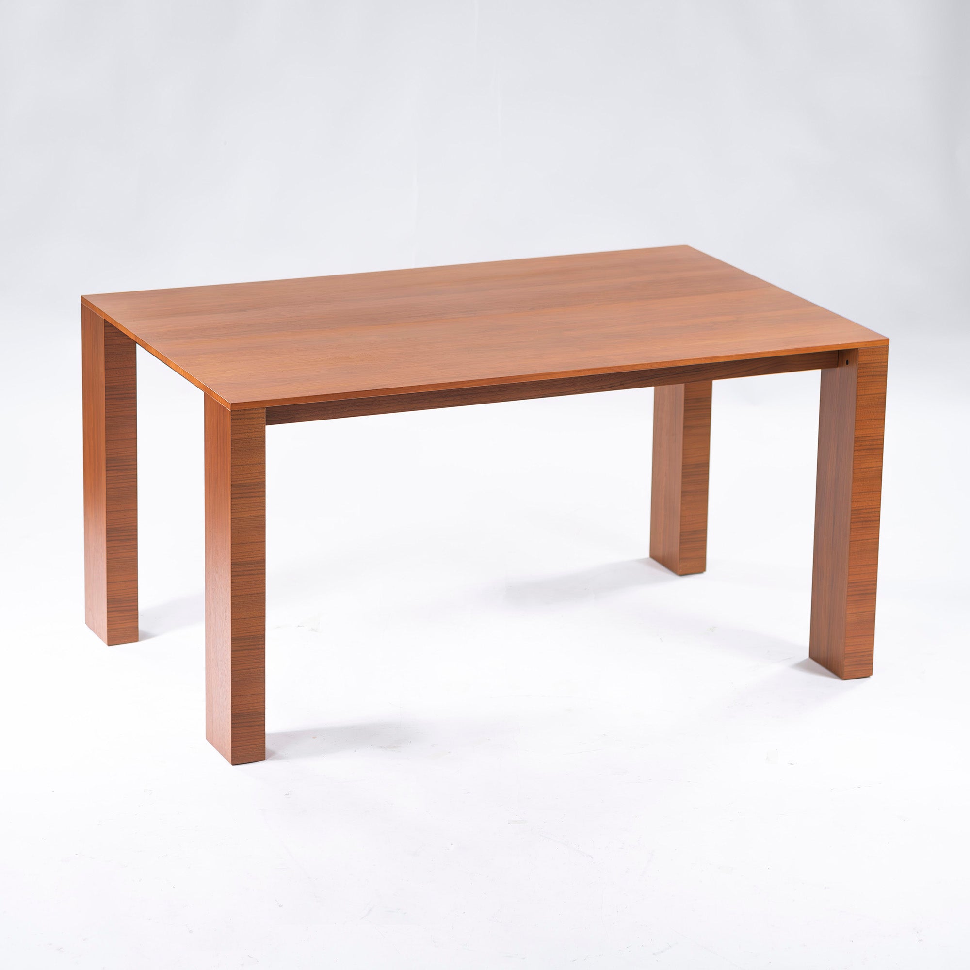 Dining table arflex REKTA w140 walnut Italian modern Carlo Colombo