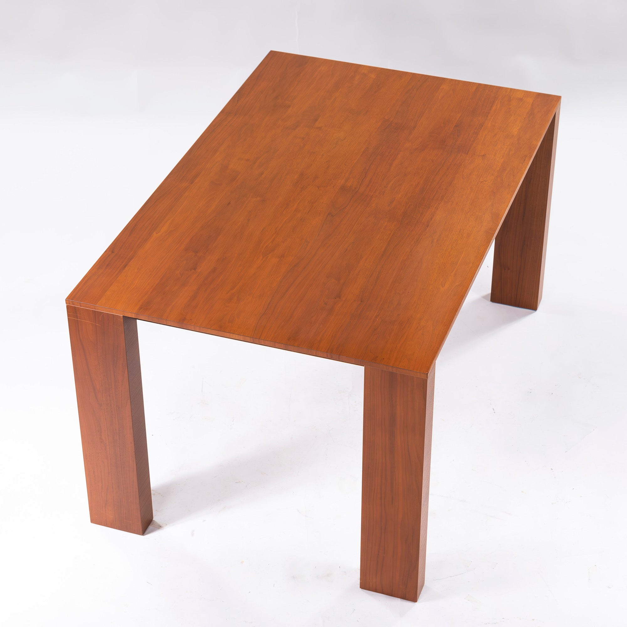 Dining table arflex REKTA w140 walnut Italian modern Carlo Colombo