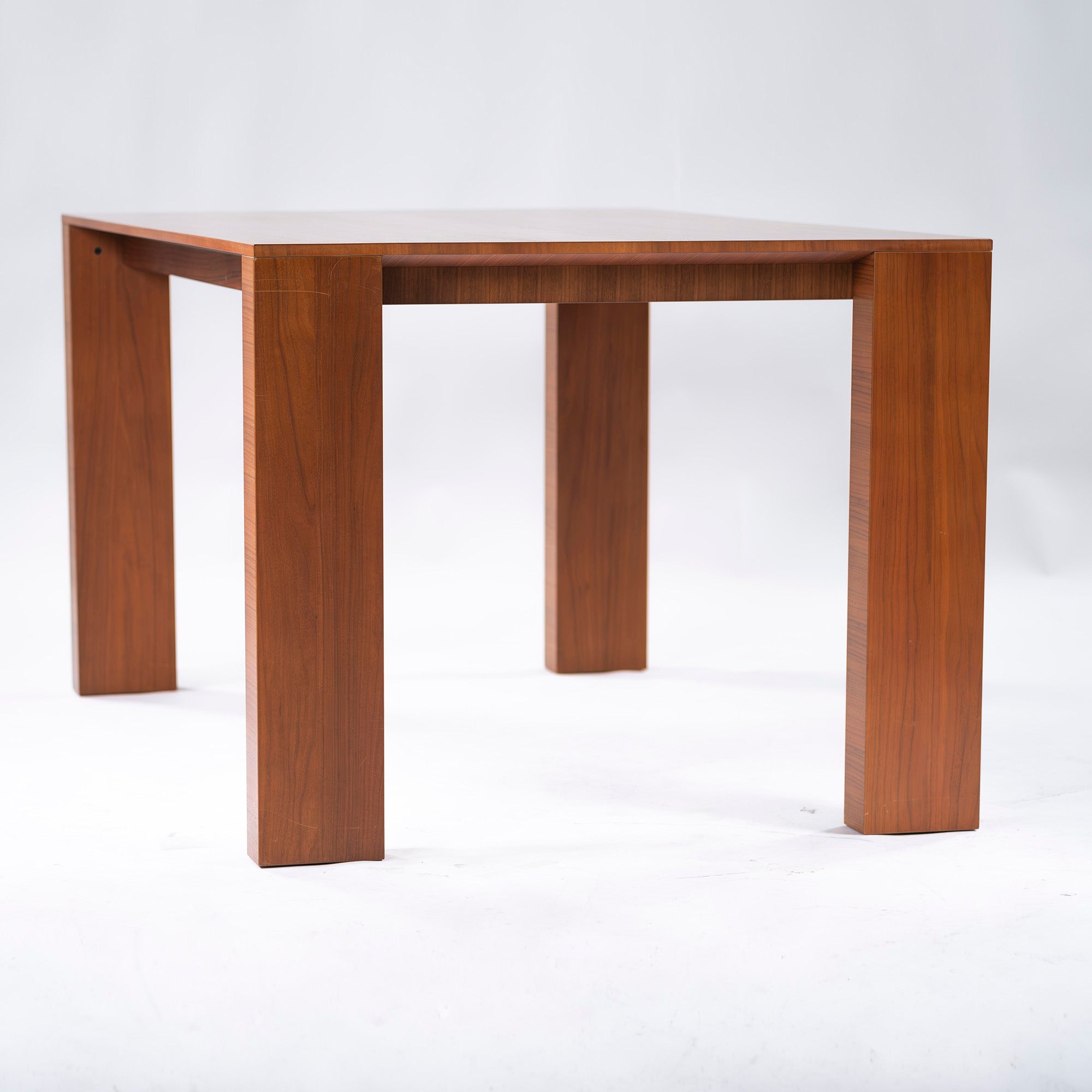 Dining table arflex REKTA w140 walnut Italian modern Carlo Colombo