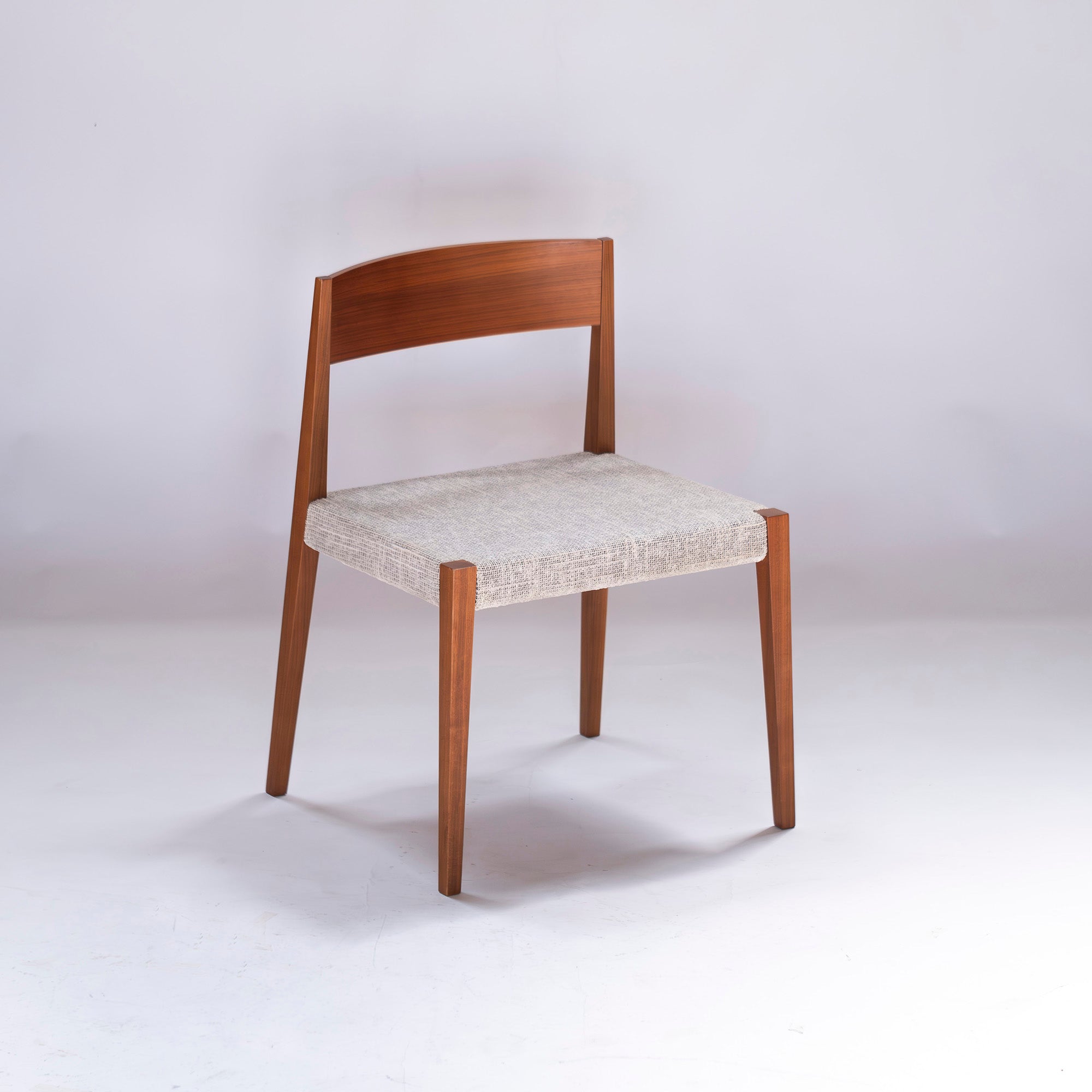 Arflex Dining Chair arflex SHIN Shin Chair (2) Walnut Italian Modern Carlo Colombo Discontinued