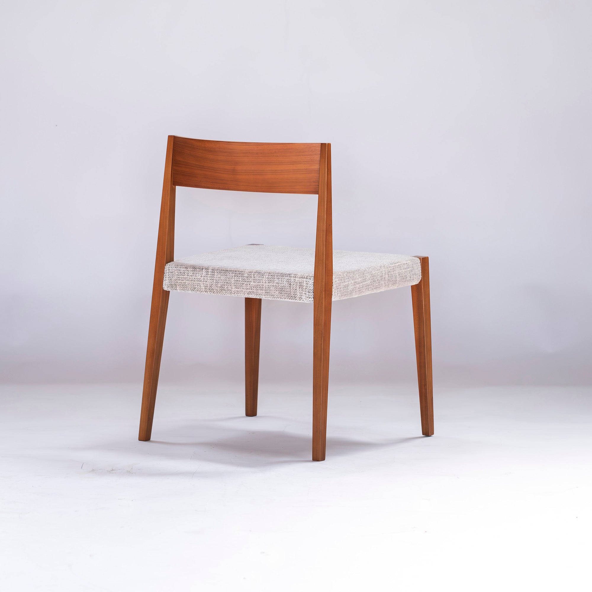 Arflex Dining Chair arflex SHIN Shin Chair (2) Walnut Italian Modern Carlo Colombo Discontinued