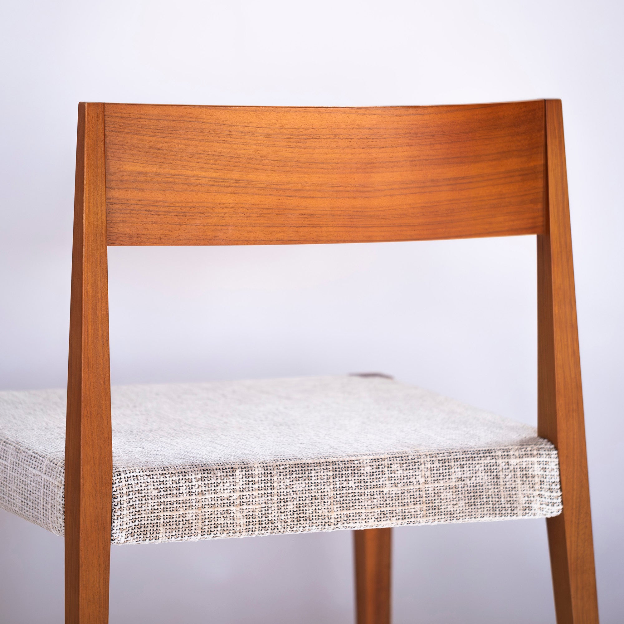 Arflex Dining Chair arflex SHIN Shin Chair (2) Walnut Italian Modern Carlo Colombo Discontinued