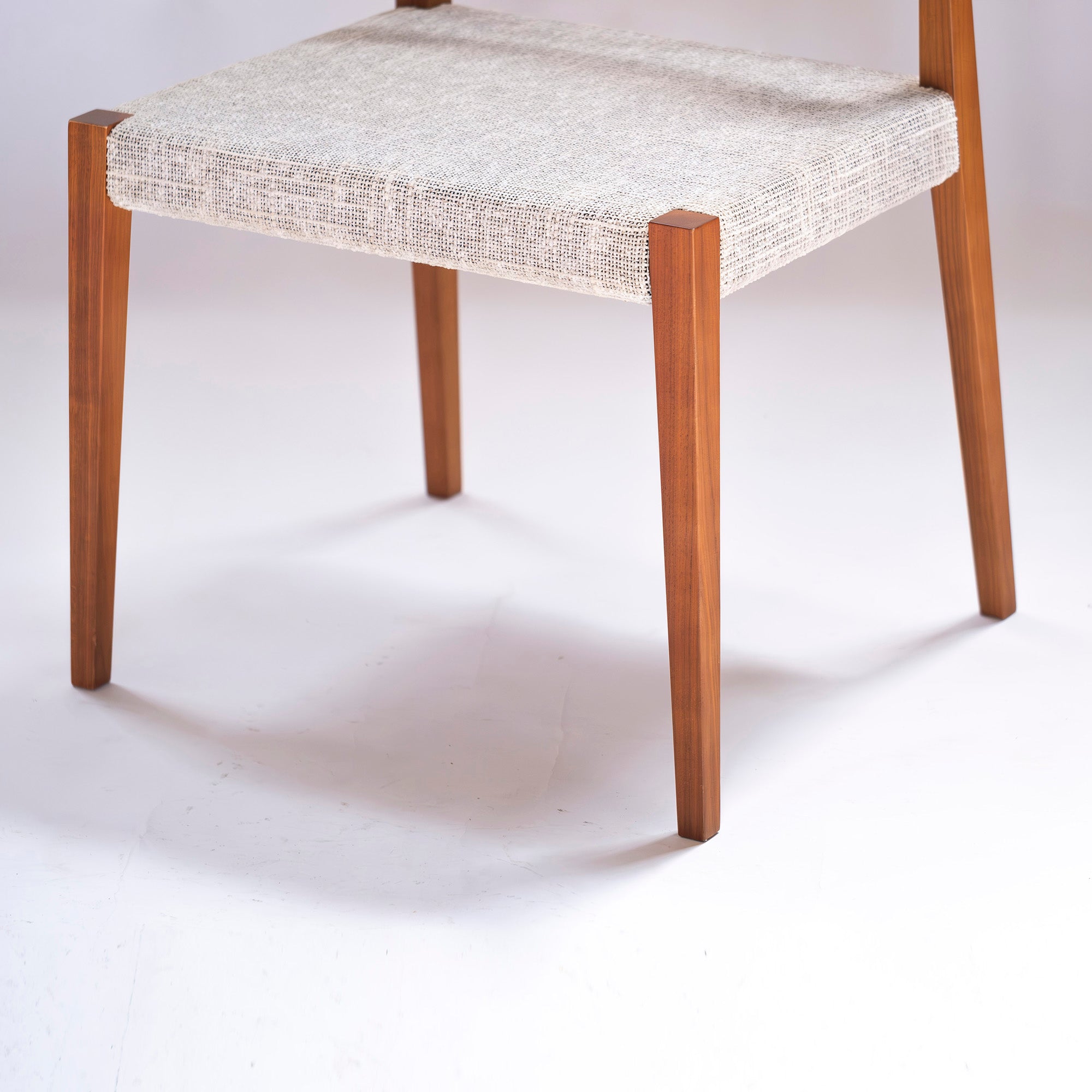 Arflex Dining Chair arflex SHIN Shin Chair (2) Walnut Italian Modern Carlo Colombo Discontinued
