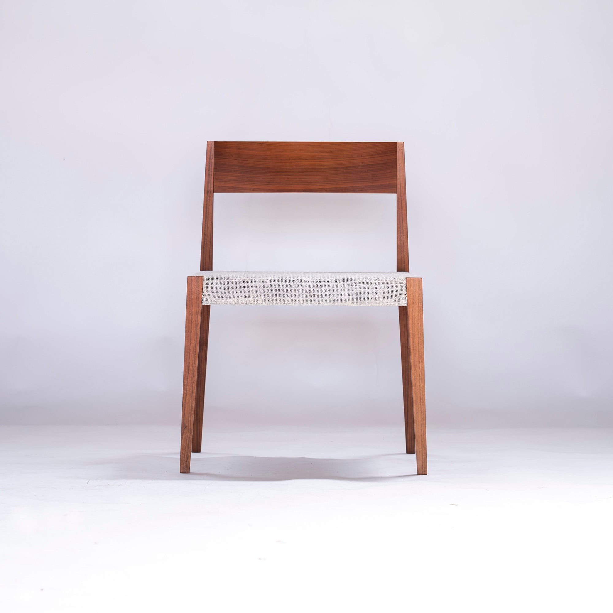 Arflex Dining Chair arflex SHIN Shin Chair (4) Walnut Italian Modern Carlo Colombo Discontinued