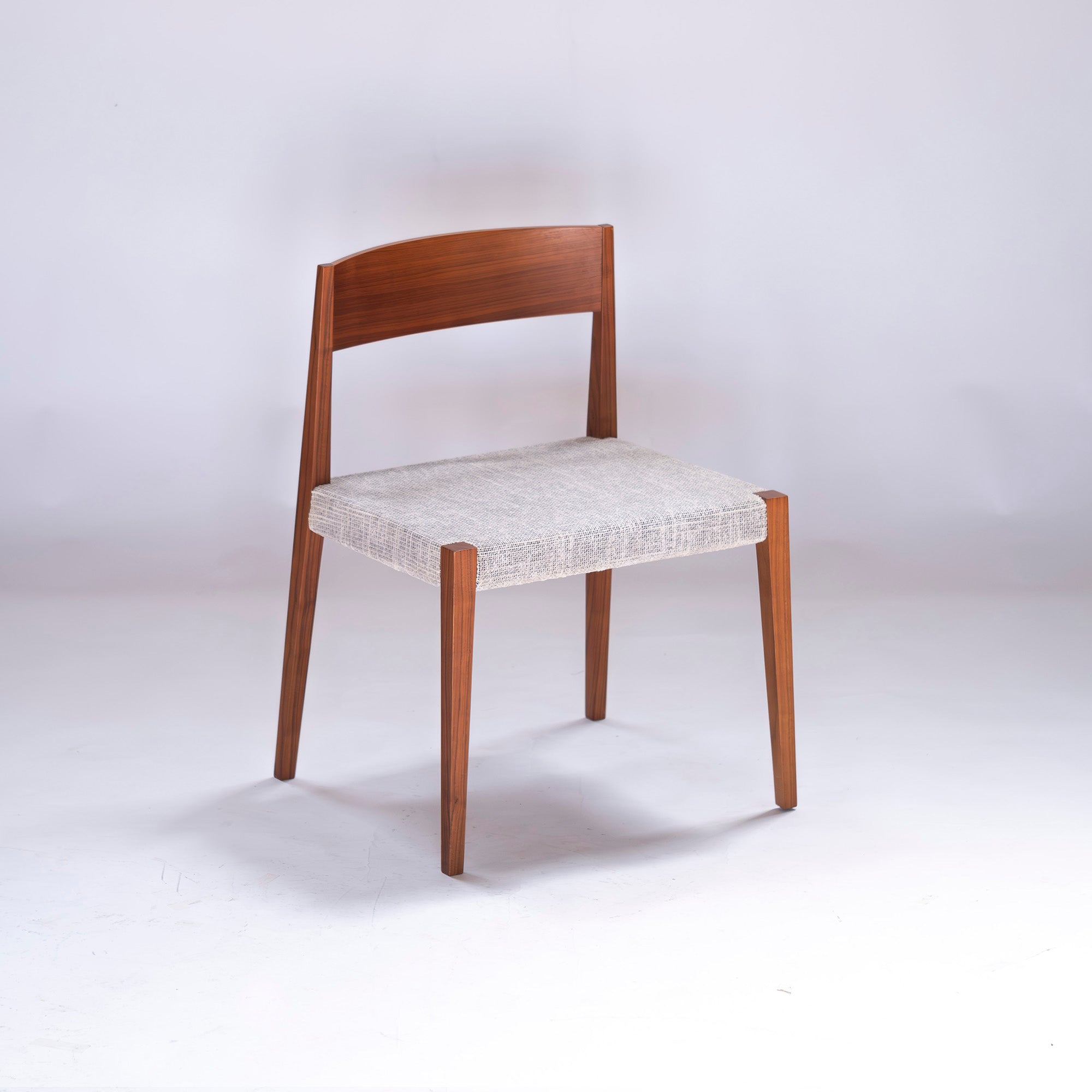 Arflex Dining Chair arflex SHIN Shin Chair (4) Walnut Italian Modern Carlo Colombo Discontinued