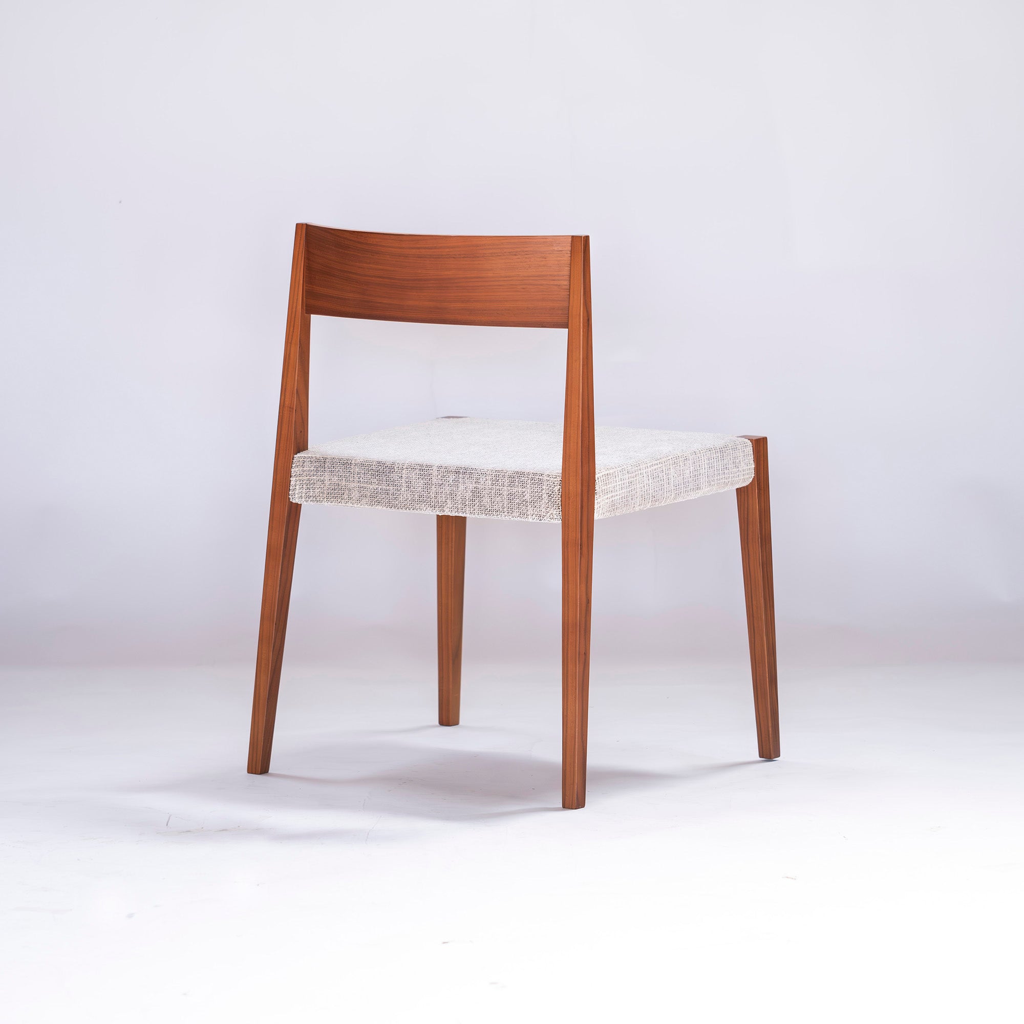 Arflex Dining Chair arflex SHIN Shin Chair (4) Walnut Italian Modern Carlo Colombo Discontinued