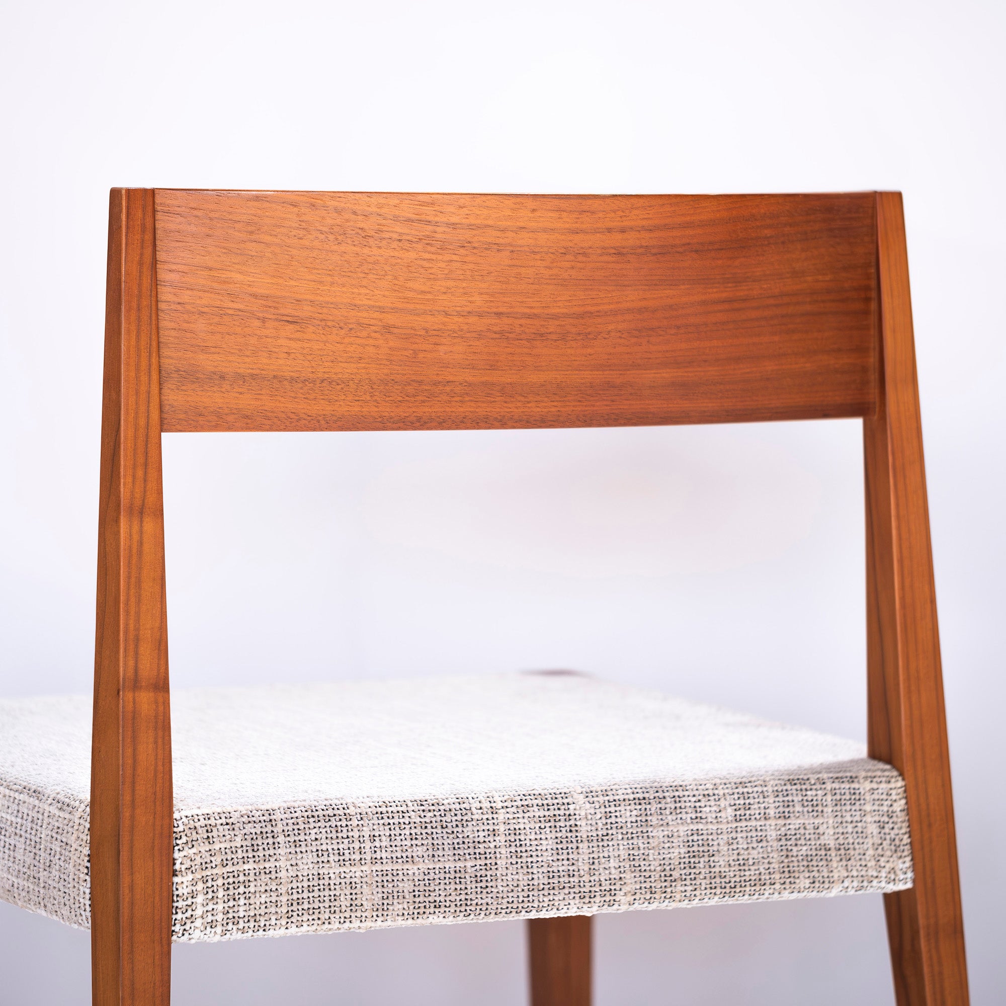 Arflex Dining Chair arflex SHIN Shin Chair (4) Walnut Italian Modern Carlo Colombo Discontinued