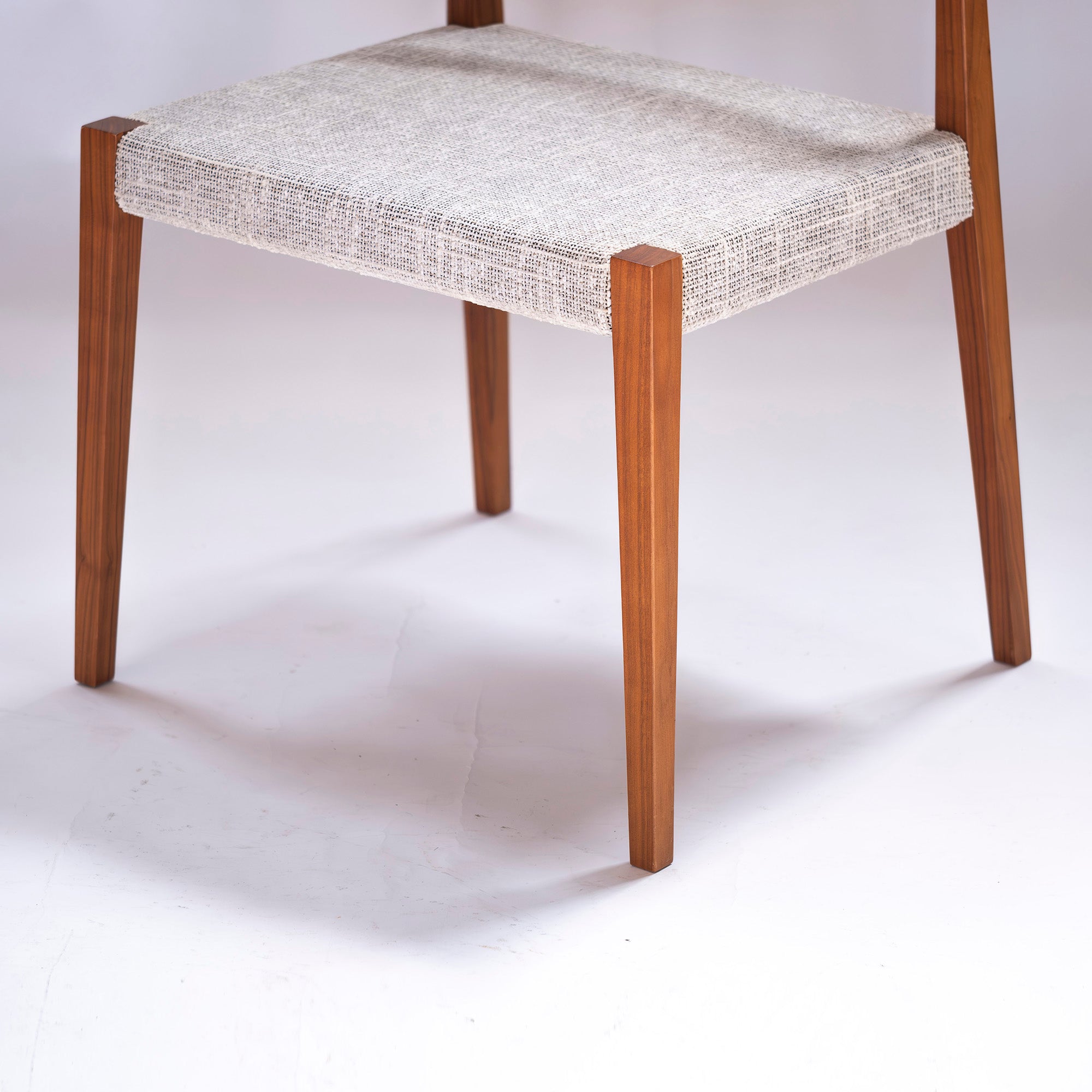 Arflex Dining Chair arflex SHIN Shin Chair (4) Walnut Italian Modern Carlo Colombo Discontinued