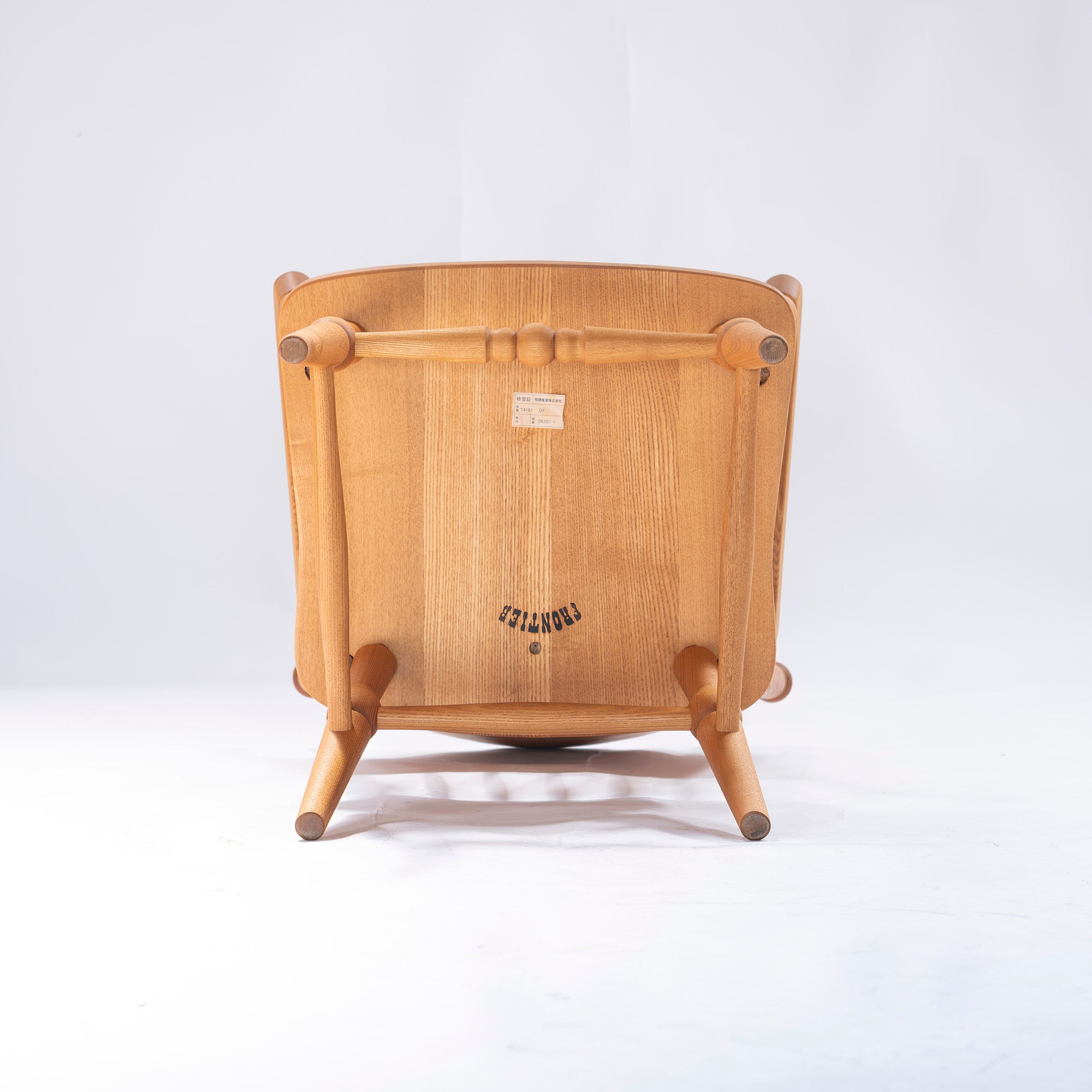 Lounge chair, Hida Sangyo, Woodpecker, FRONTIER, Armchair, Oak wood, Oil finish, Oak wood, Solid wood, Colonial