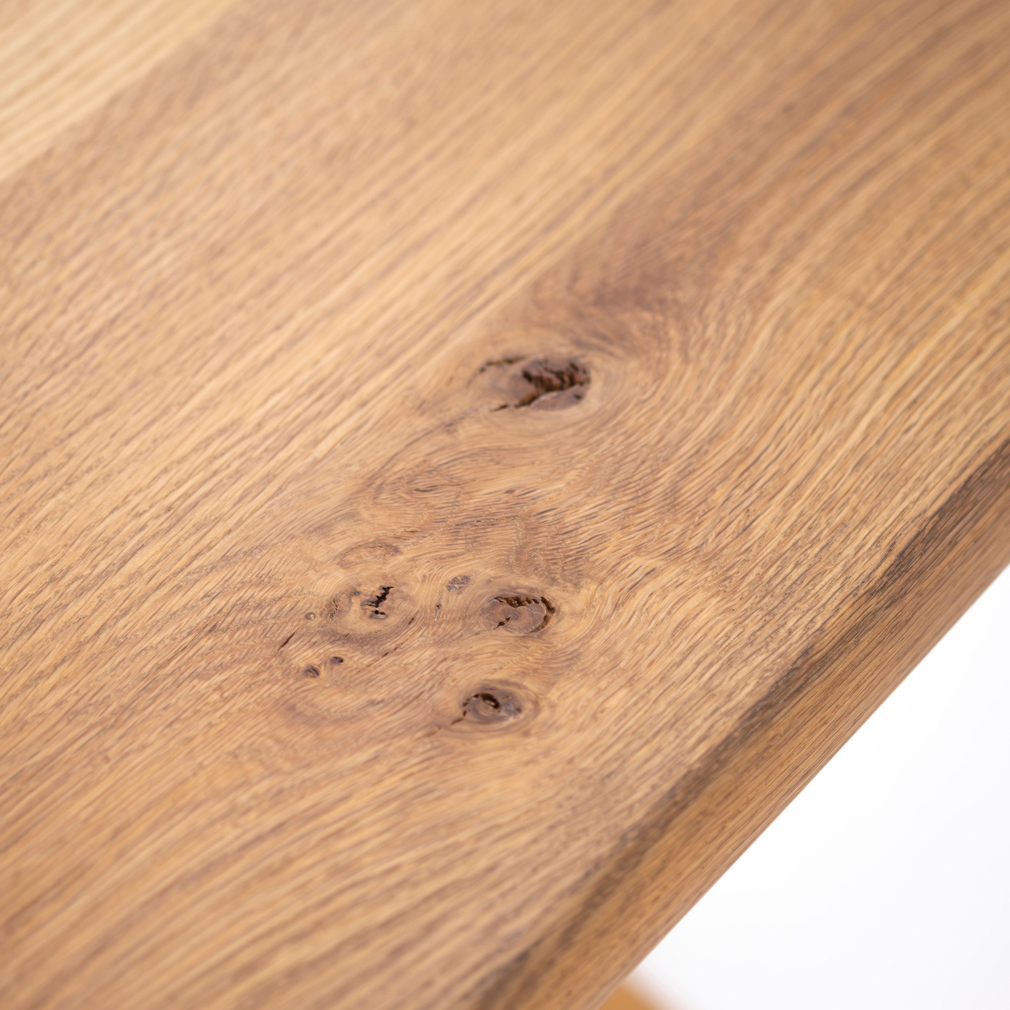 Dining table Hida Sangyo Woodpecker Words of the Forest SN384 Living room table w160 One-sided R-shaped tabletop Oak wood Oil finish Japanese modern