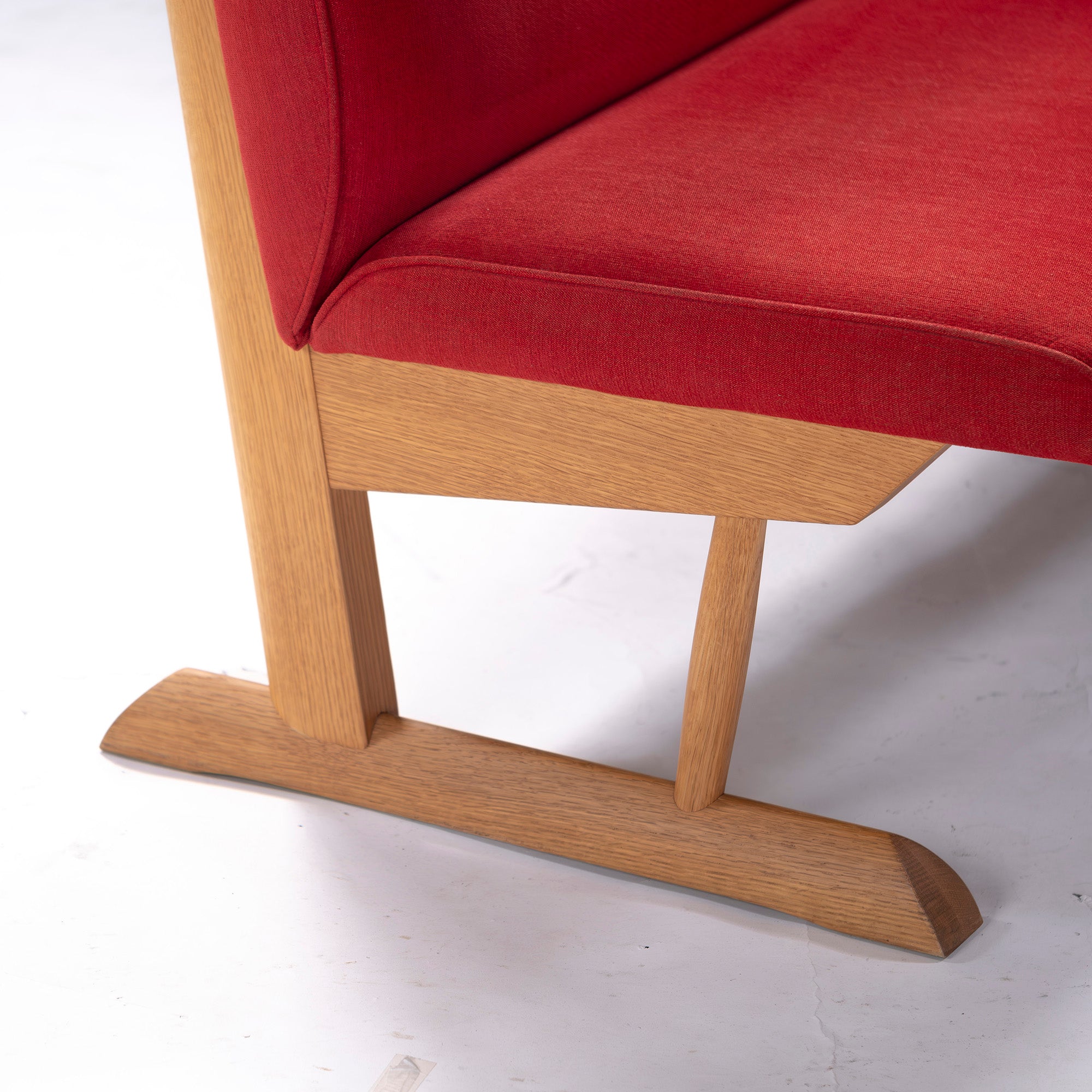 Dining bench Hida Sangyo Woodpecker KAYA2 Kaya Red Oak Solid wood Japanese modern Natural modern LD bench IDC Otsuka