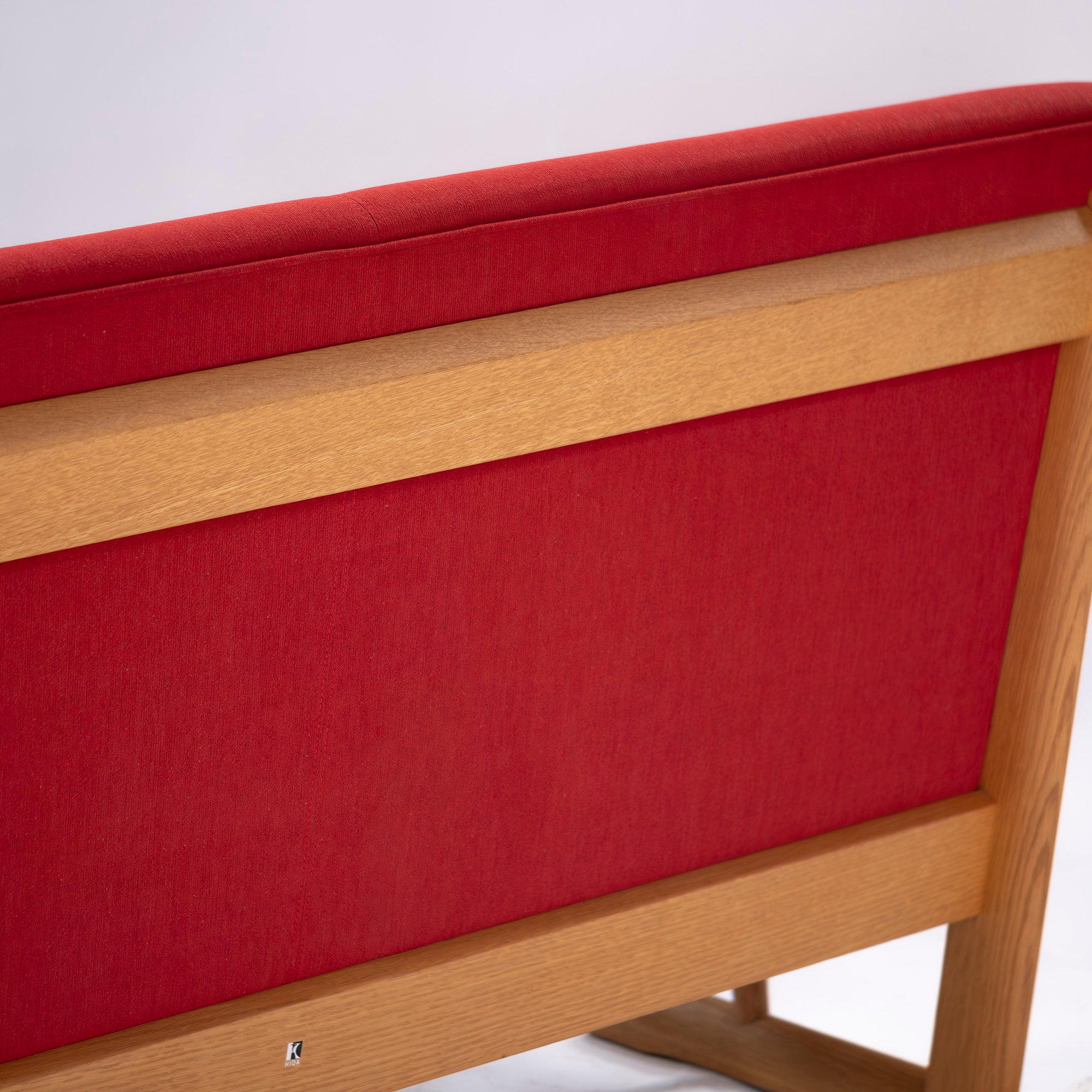 Dining bench Hida Sangyo Woodpecker KAYA2 Kaya Red Oak Solid wood Japanese modern Natural modern LD bench IDC Otsuka