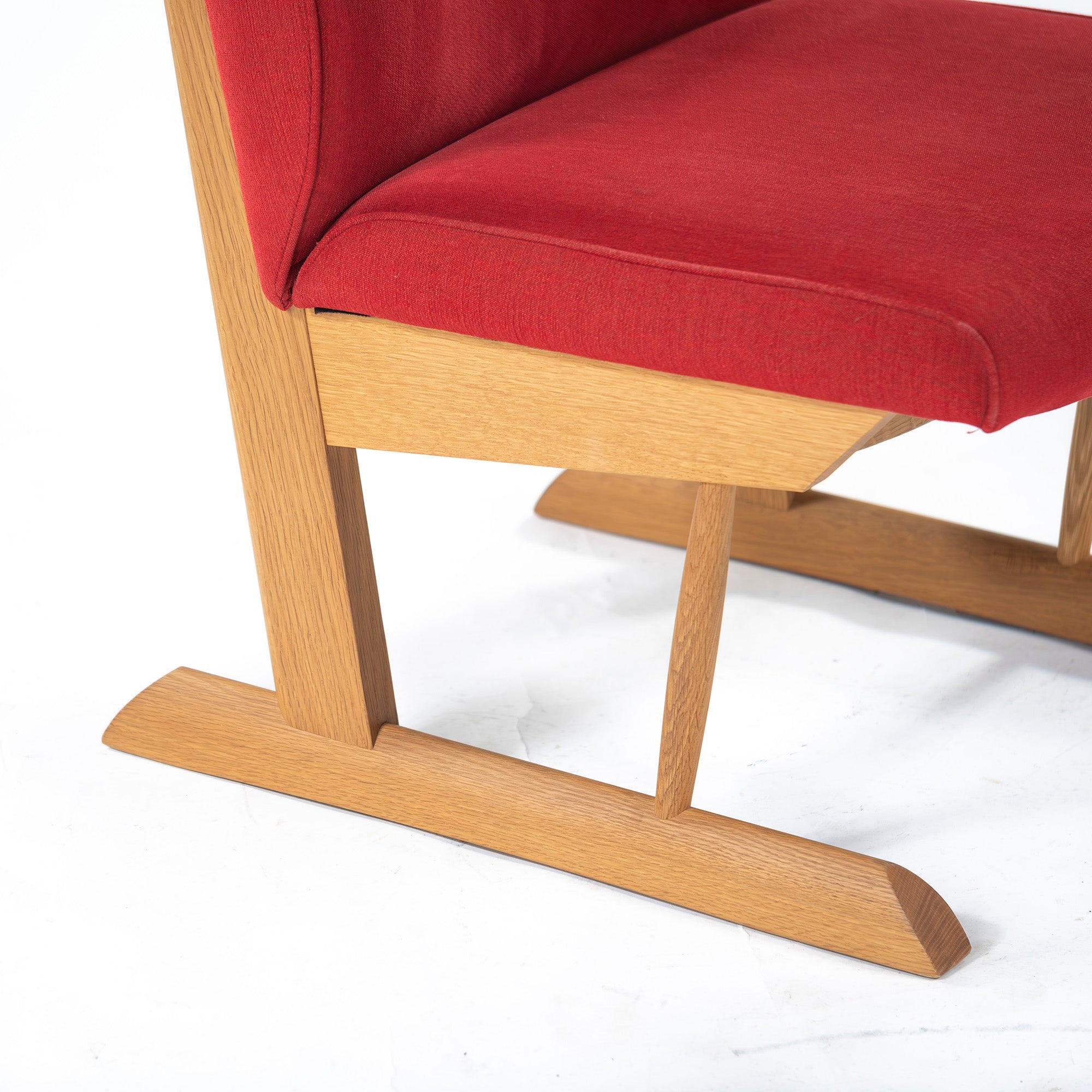 Dining chair Hida Sangyo Woodpecker KAYA2 Kaya Red Oak (2) Solid wood Japanese modern Natural modern LD chair IDC Otsuka