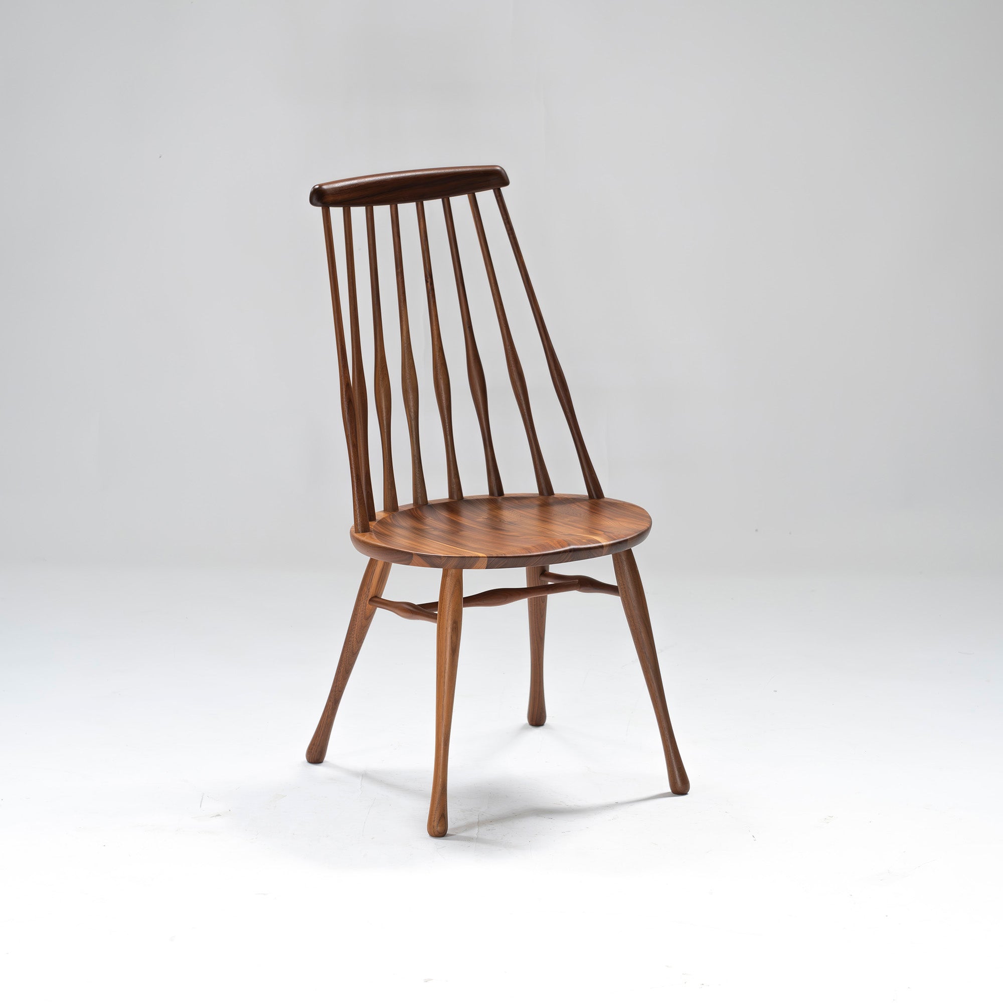 Dining Chair Karimoku CF5055 Armless Chair Walnut (1) Natural Modern Country Style Classic