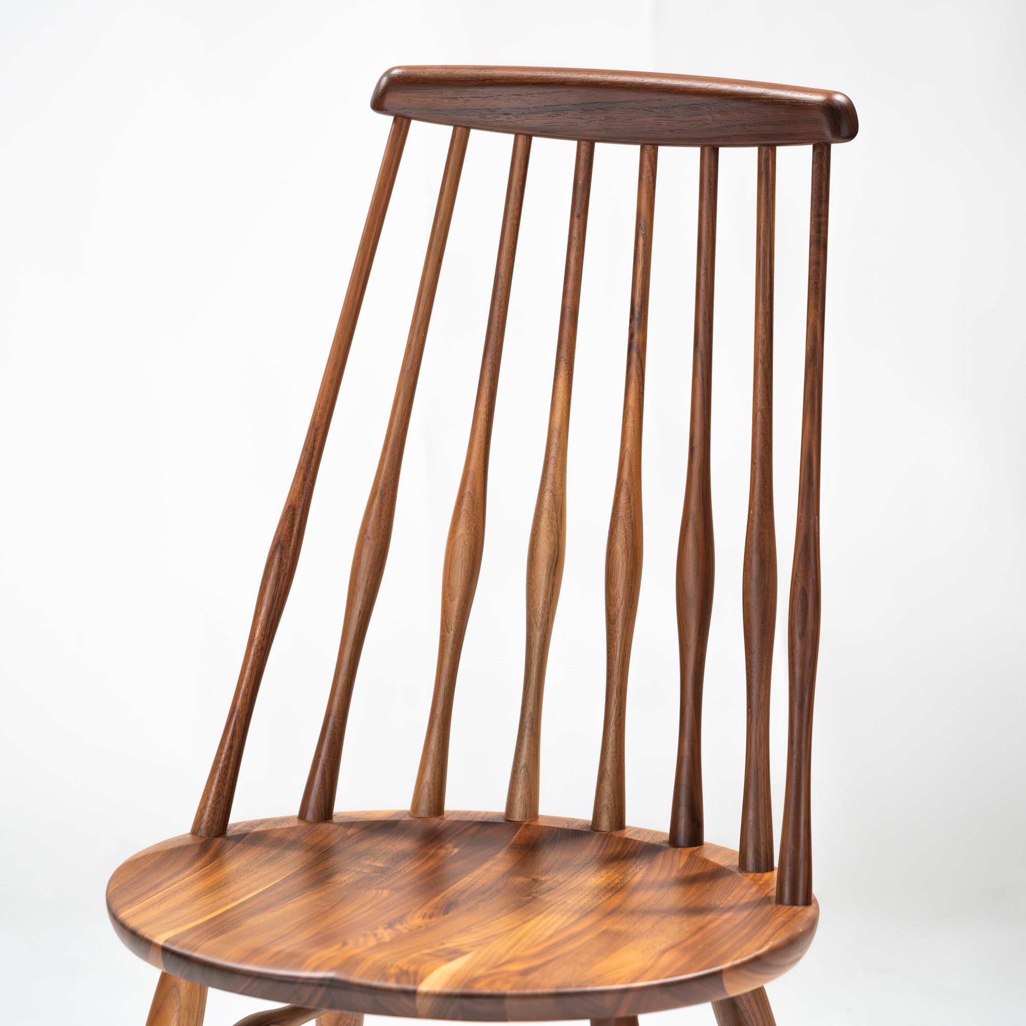 Dining Chair Karimoku CF5055 Armless Chair Walnut (1) Natural Modern Country Style Classic