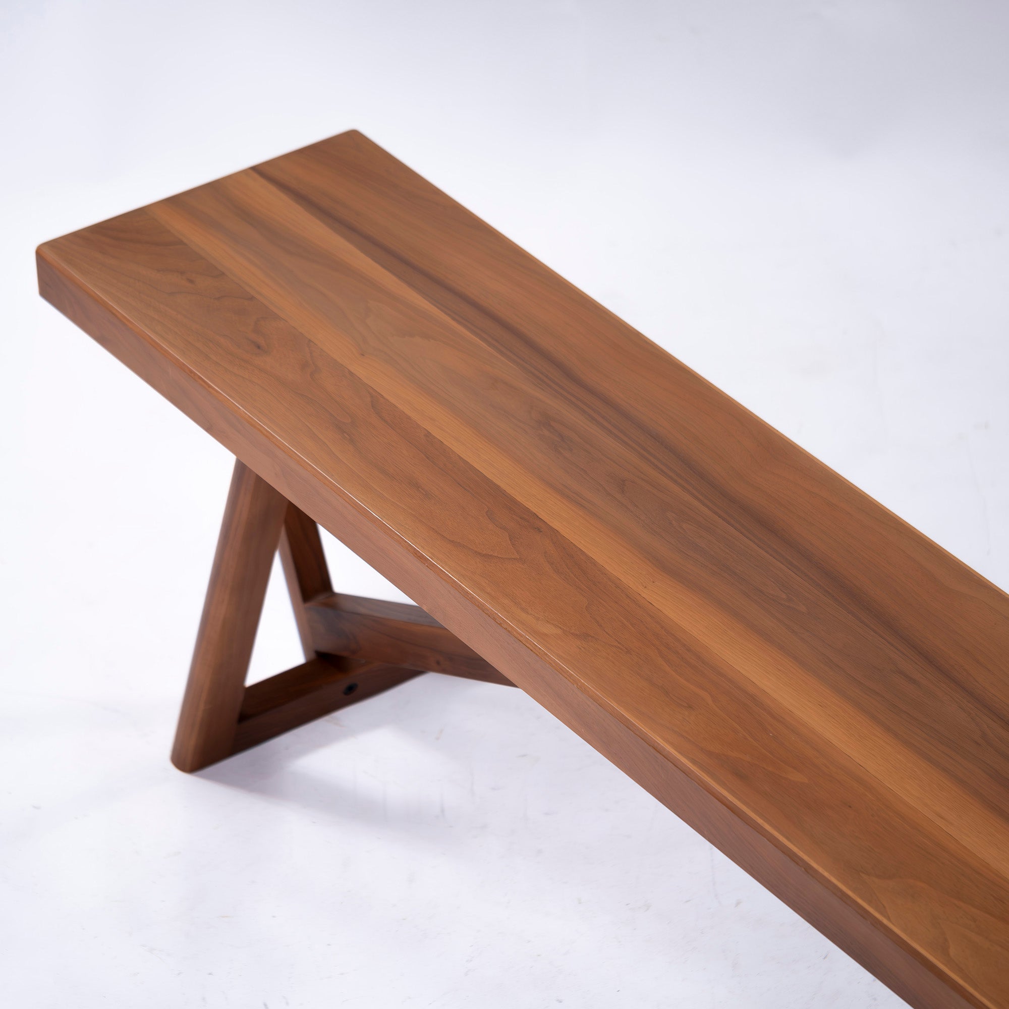 Dining bench Karimoku CW8076 Walnut w180 Natural modern Japanese modern Outdoor style Dining chair