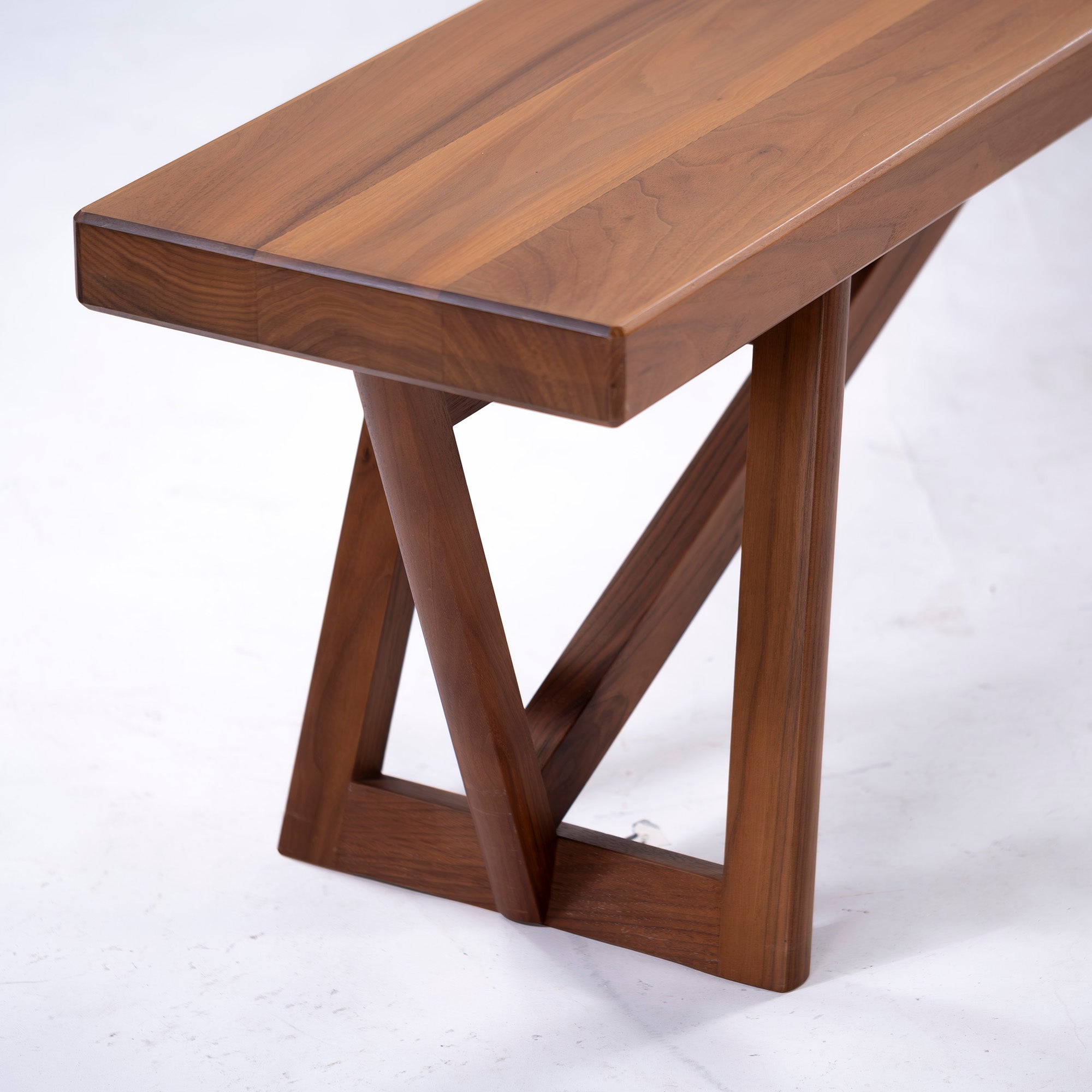 Dining bench Karimoku CW8076 Walnut w180 Natural modern Japanese modern Outdoor style Dining chair