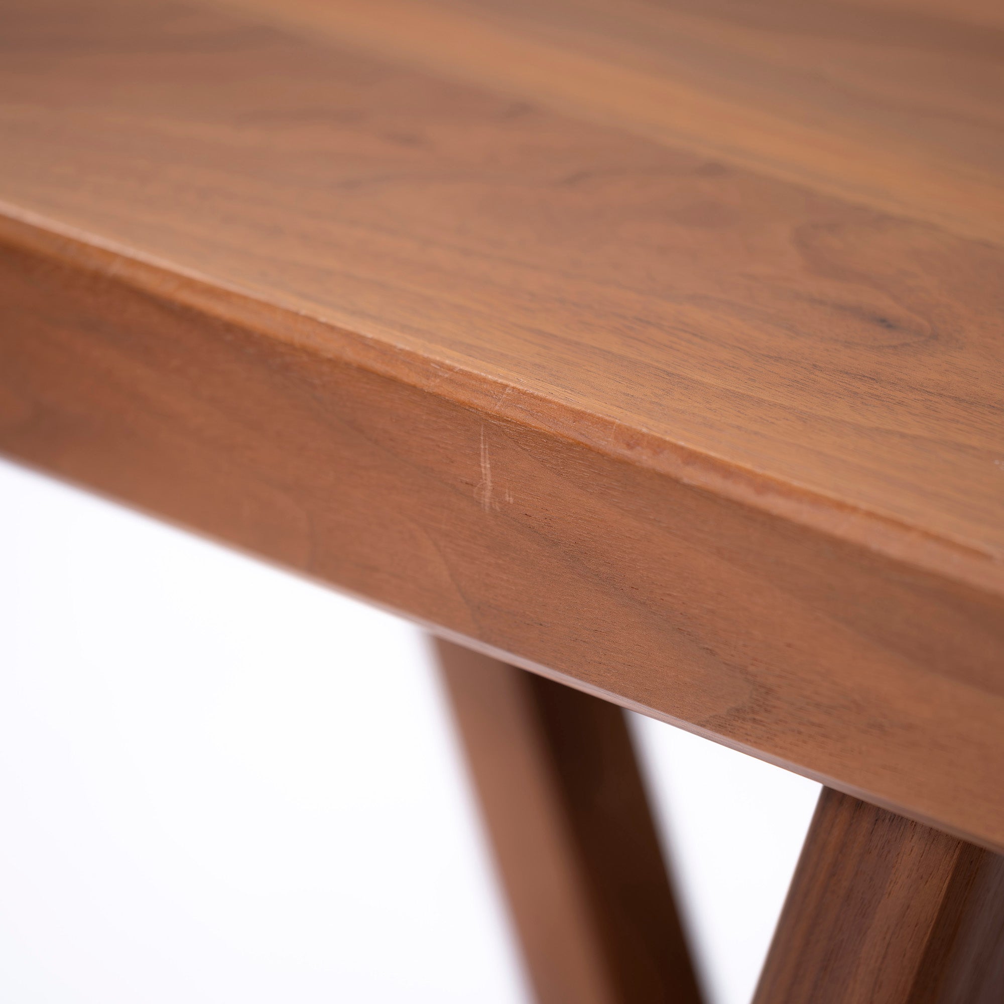 Dining bench Karimoku CW8076 Walnut w180 Natural modern Japanese modern Outdoor style Dining chair