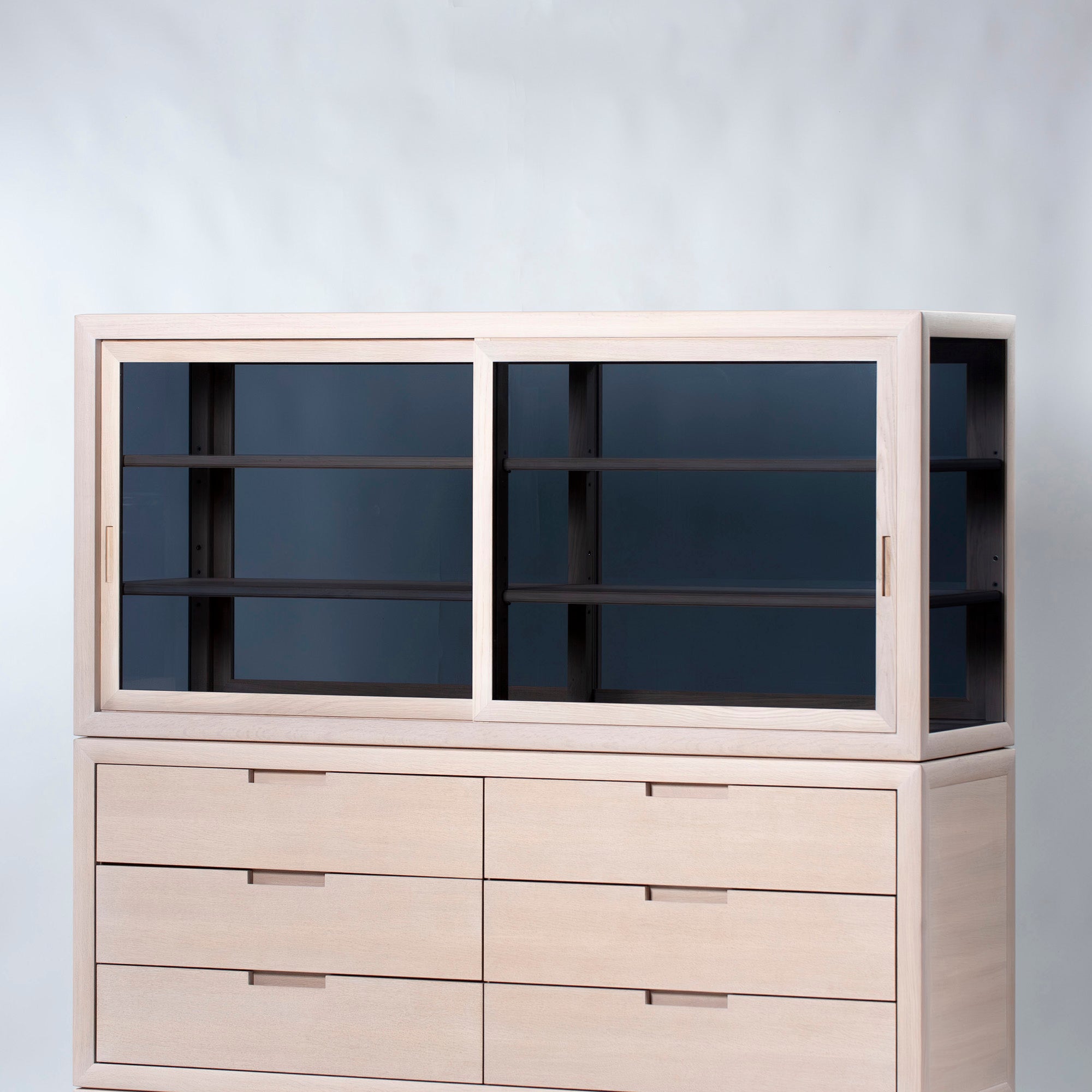 Cabinet Time & Style Time & Style edition Silent Drawer Cabinet w160 Oak wood Storage furniture Nordic modern List price 1.7 million yen