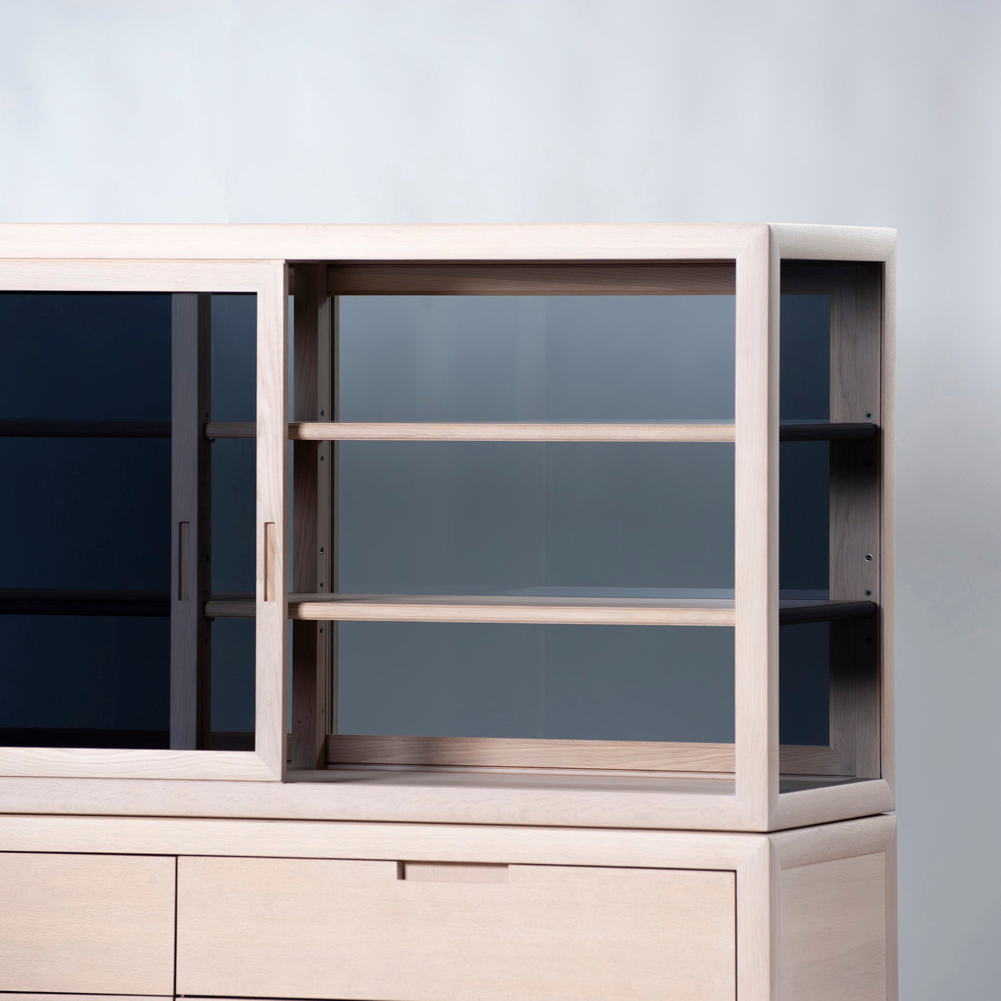 Cabinet Time & Style Time & Style edition Silent Drawer Cabinet w160 Oak wood Storage furniture Nordic modern List price 1.7 million yen