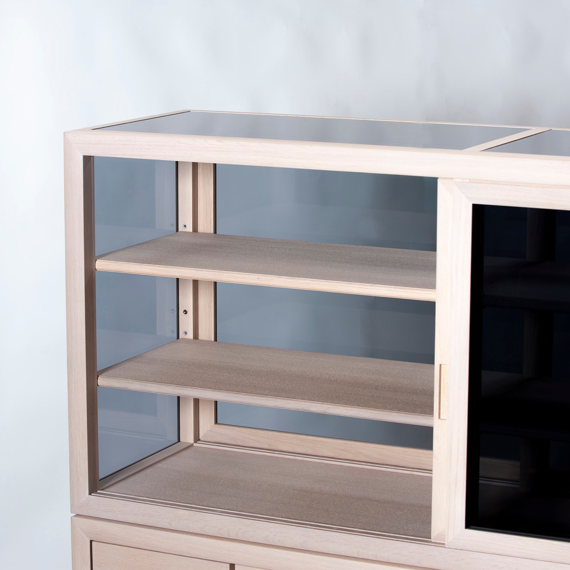 Cabinet Time & Style Time & Style edition Silent Drawer Cabinet w160 Oak wood Storage furniture Nordic modern List price 1.7 million yen
