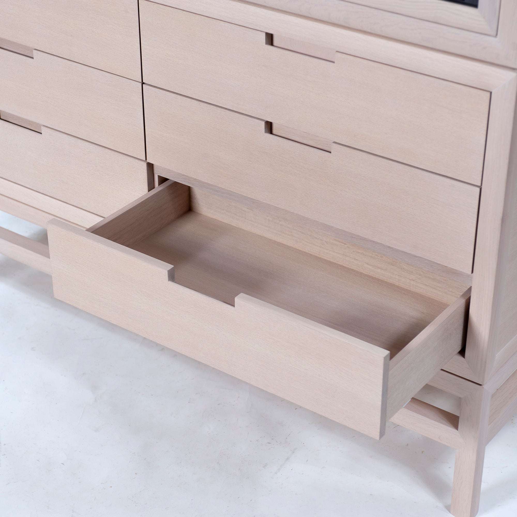 Cabinet Time & Style Time & Style edition Silent Drawer Cabinet w160 Oak wood Storage furniture Nordic modern List price 1.7 million yen