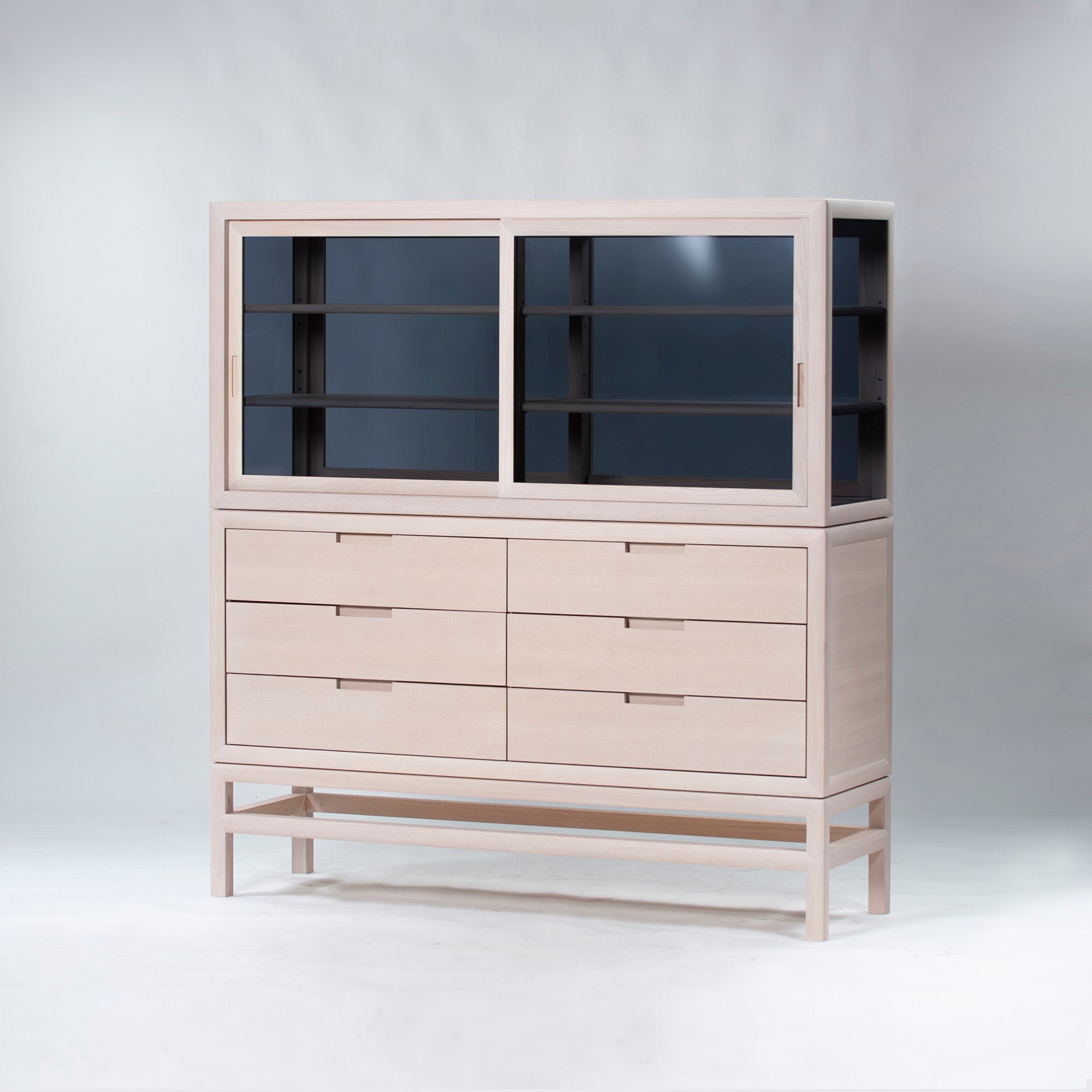 Cabinet Time & Style Time & Style edition Silent Drawer Cabinet w160 Oak wood Storage furniture Nordic modern List price 1.7 million yen