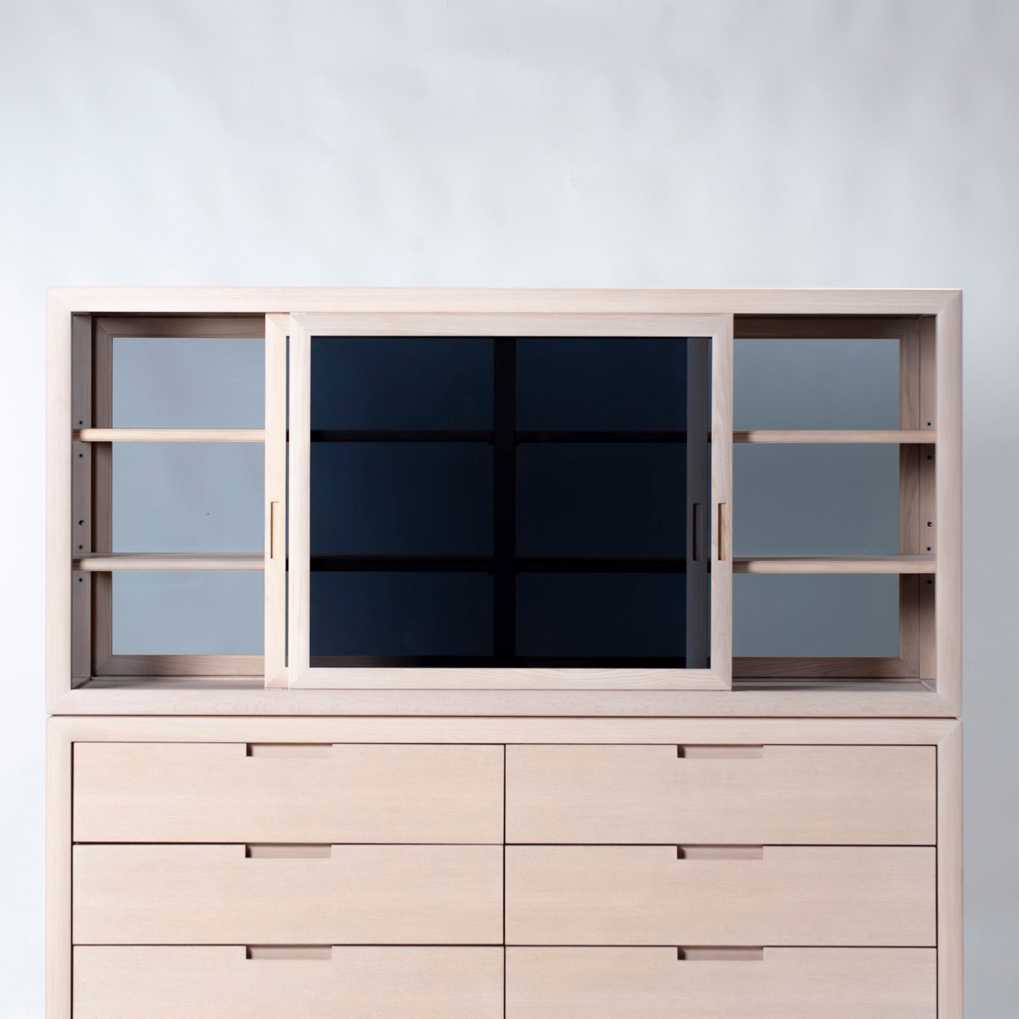 Cabinet Time & Style Time & Style edition Silent Drawer Cabinet w160 Oak wood Storage furniture Nordic modern List price 1.7 million yen