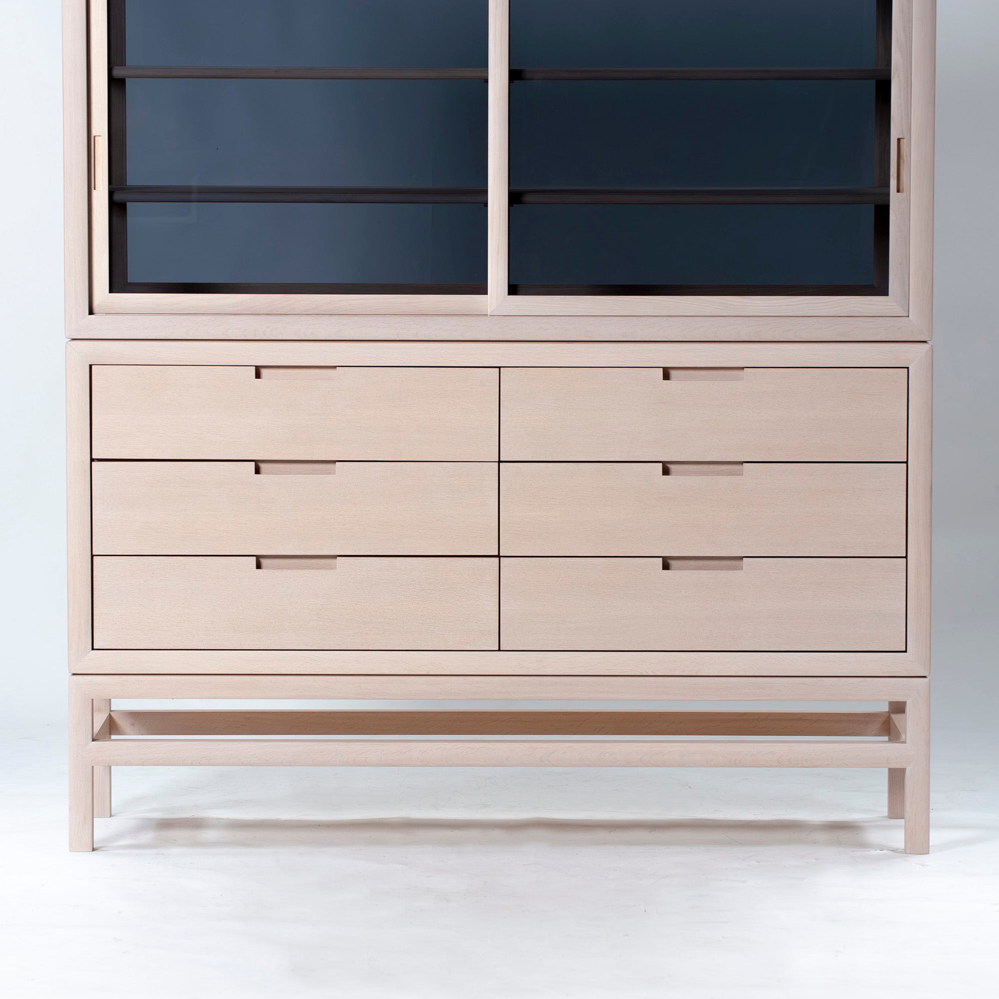 Cabinet Time & Style Time & Style edition Silent Drawer Cabinet w160 Oak wood Storage furniture Nordic modern List price 1.7 million yen